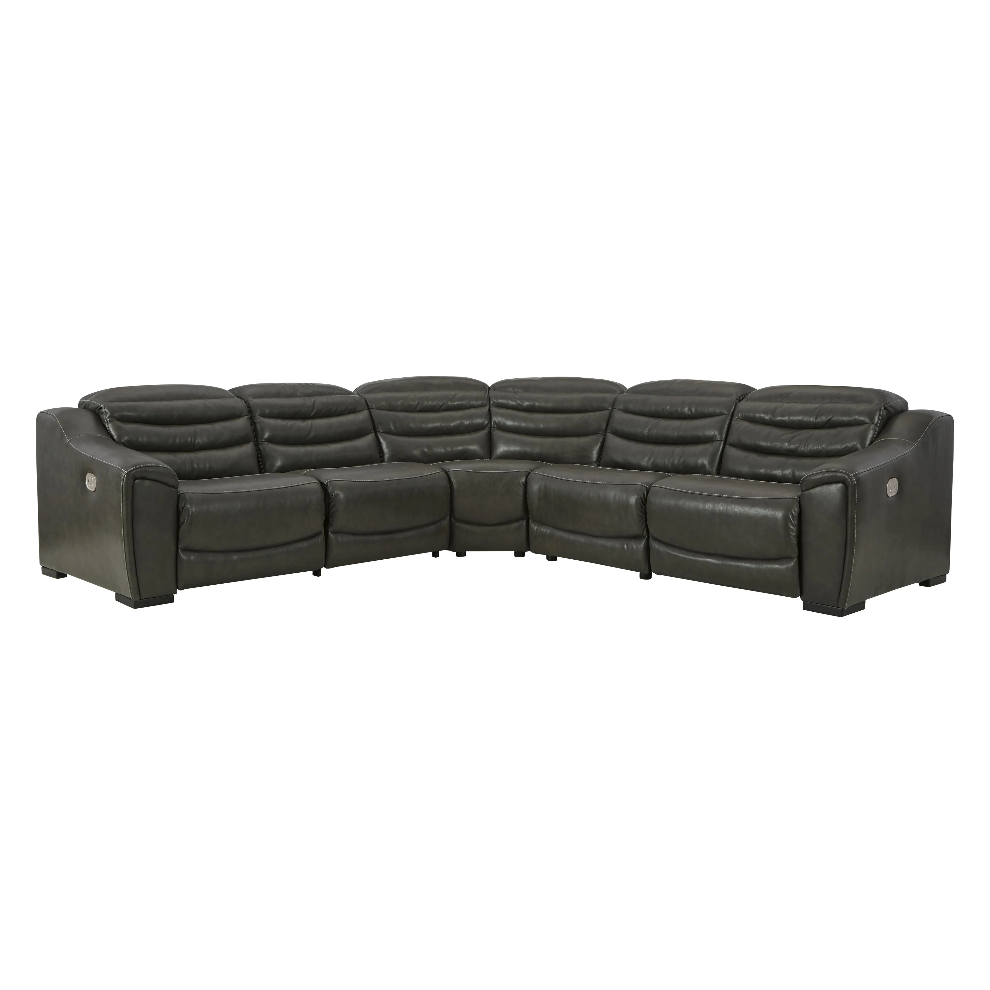Signature Design by Ashley Center Line U63404S3 5 pc Power Reclining Sectional - Image 1
