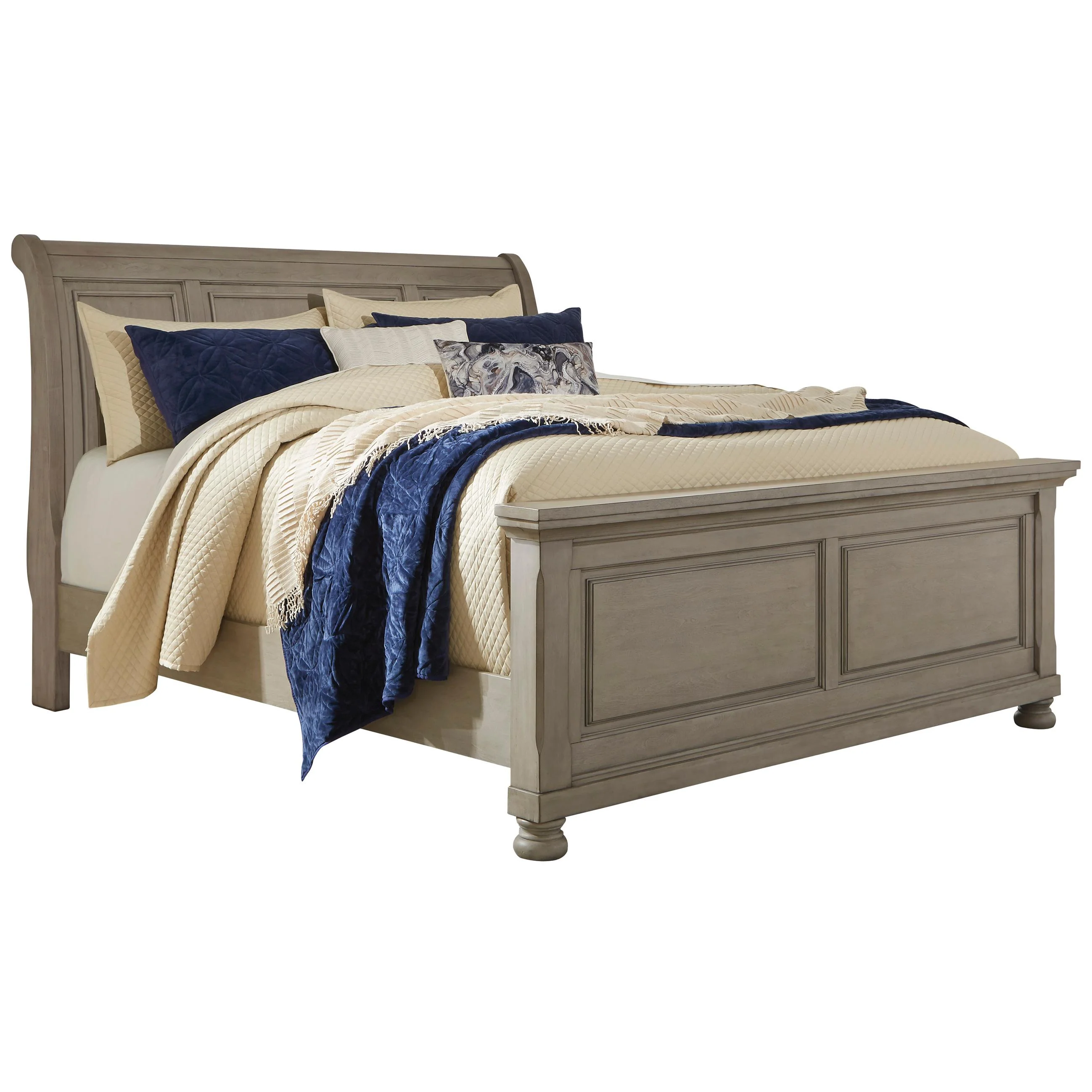 Signature Design by Ashley Lettner B733B36 California King Sleigh Bed - Image 1