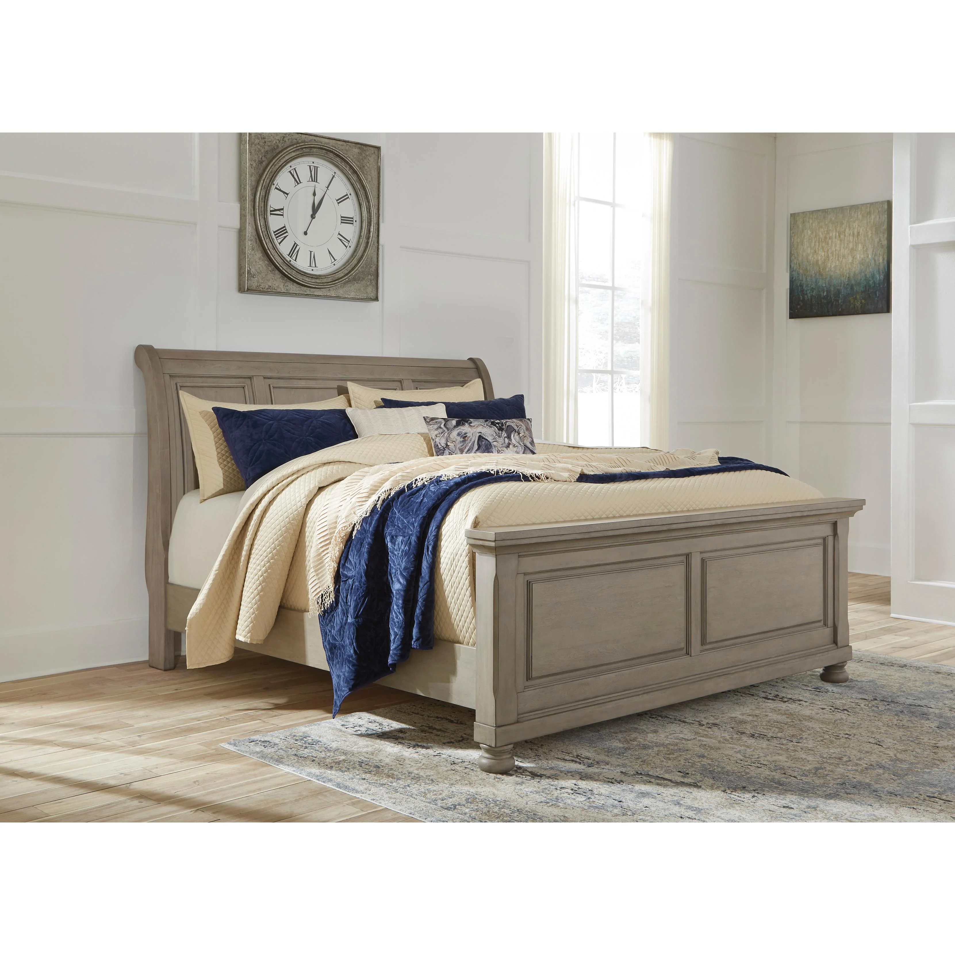 Signature Design by Ashley Lettner B733B34 King Sleigh Bed - Image 2