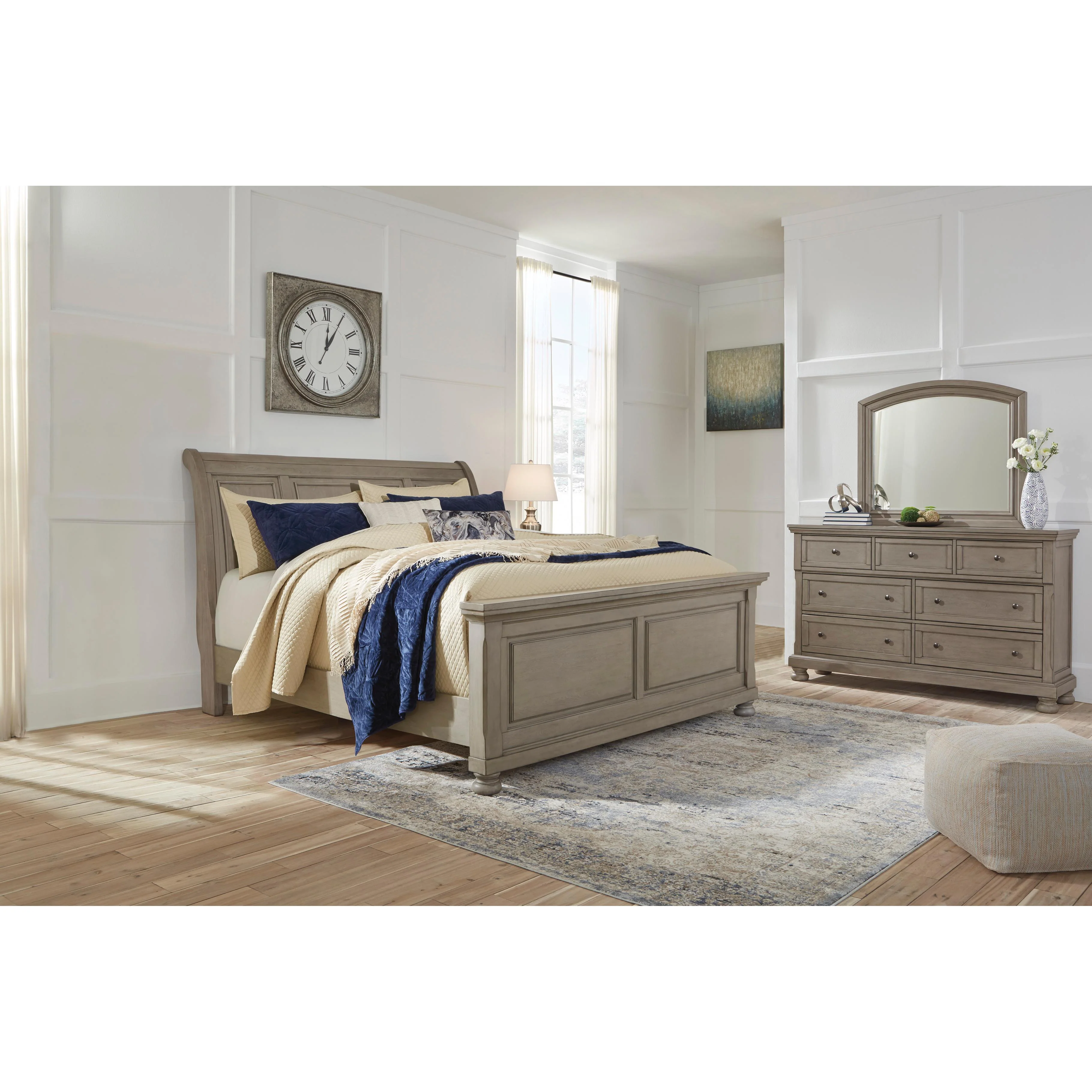 Signature Design by Ashley Lettner B733B34 King Sleigh Bed - Image 3
