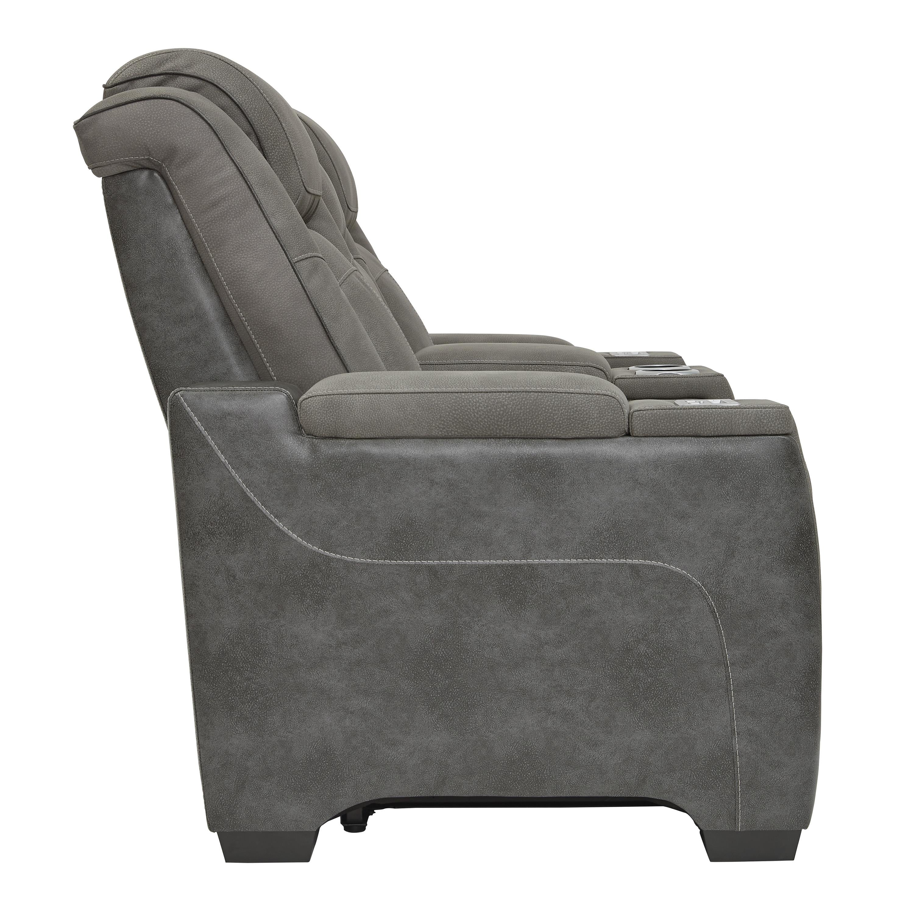 Signature Design by Ashley Next-Gen DuraPella 2200418 Power Reclining Loveseat with Console and Adjustable Headrest - Image 3
