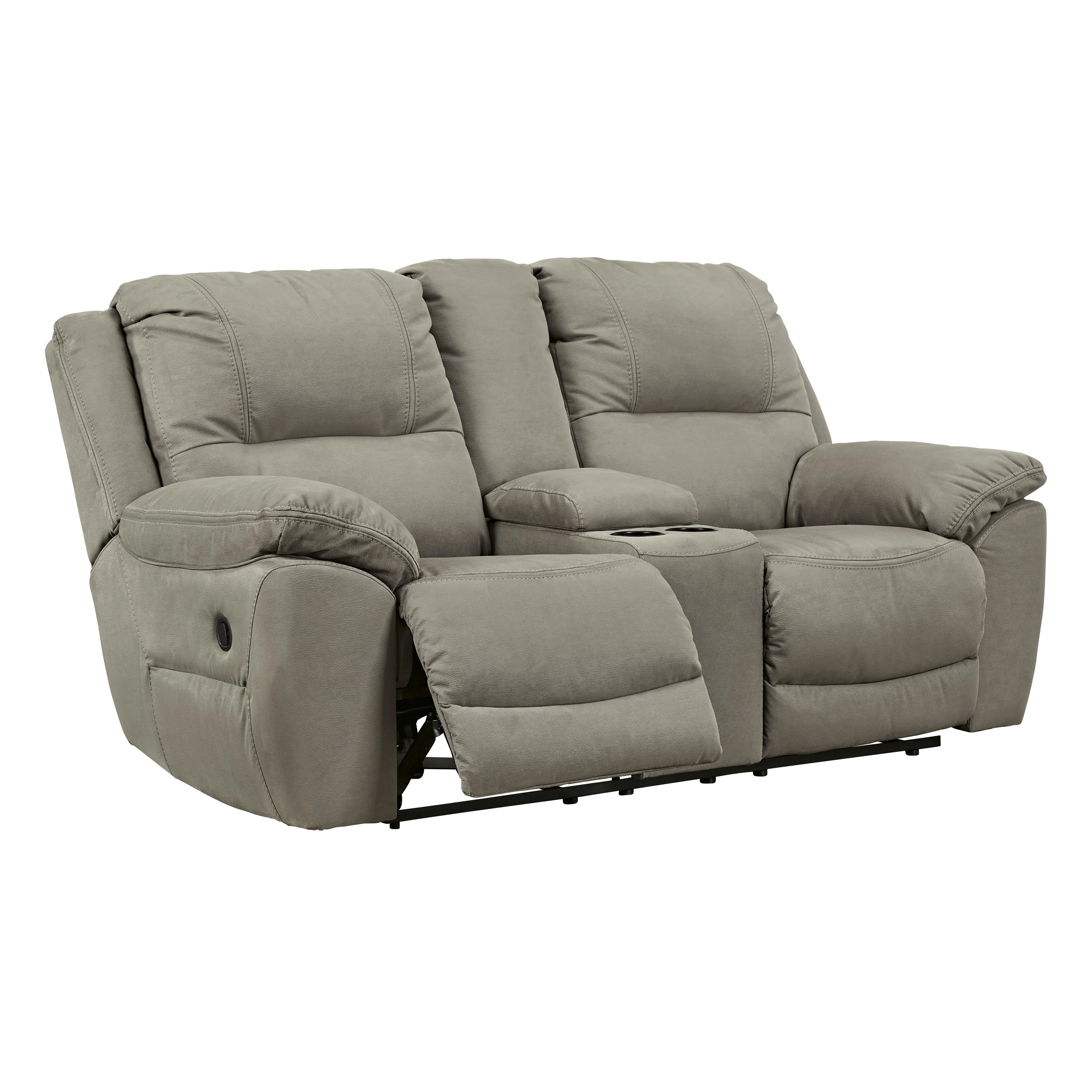 Signature Design by Ashley Next-Gen Gaucho 5420394 Double Reclining Loveseat with Console - Image 2