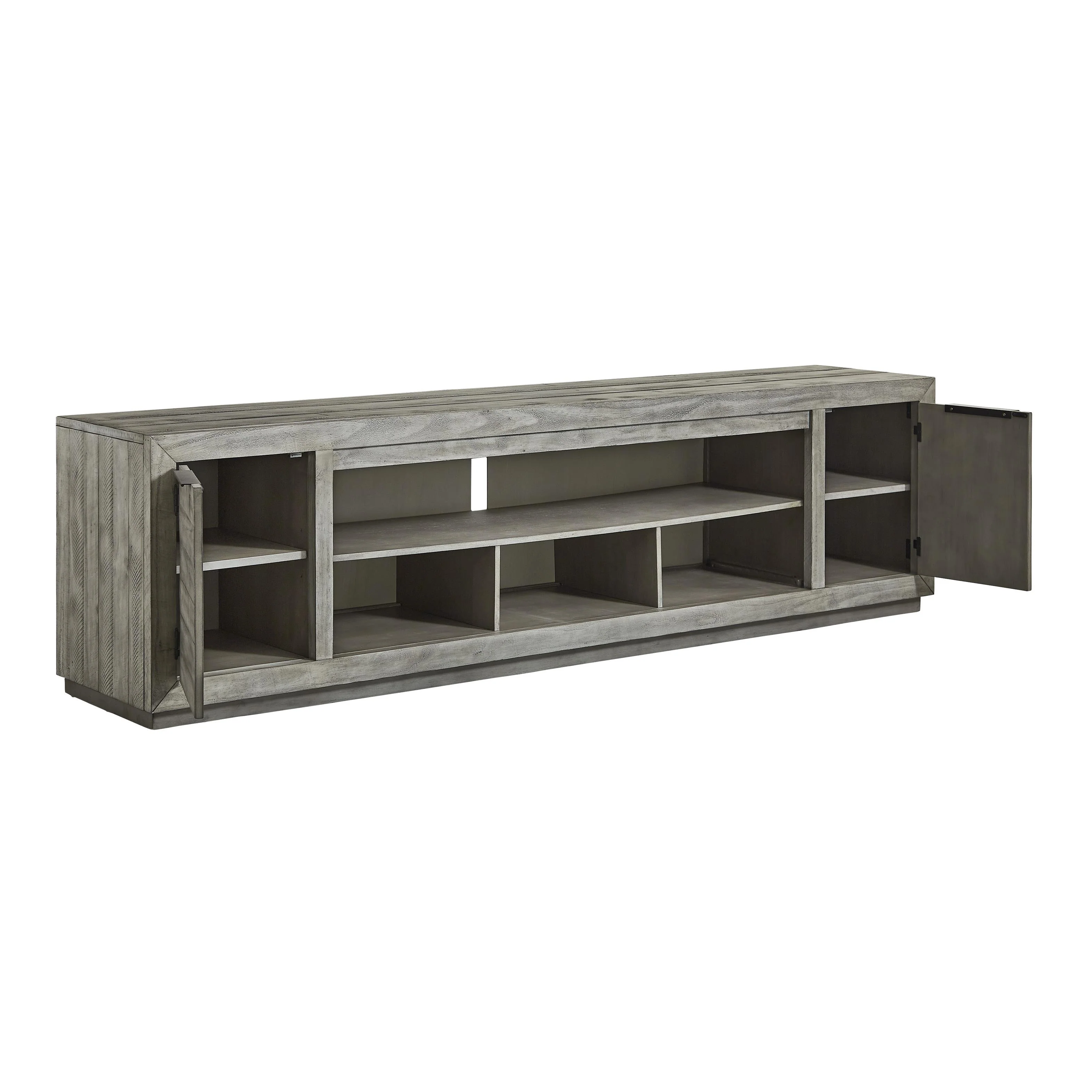 Signature Design by Ashley Naydell W996-78 Extra Large TV Stand with Fireplace Option - Image 2
