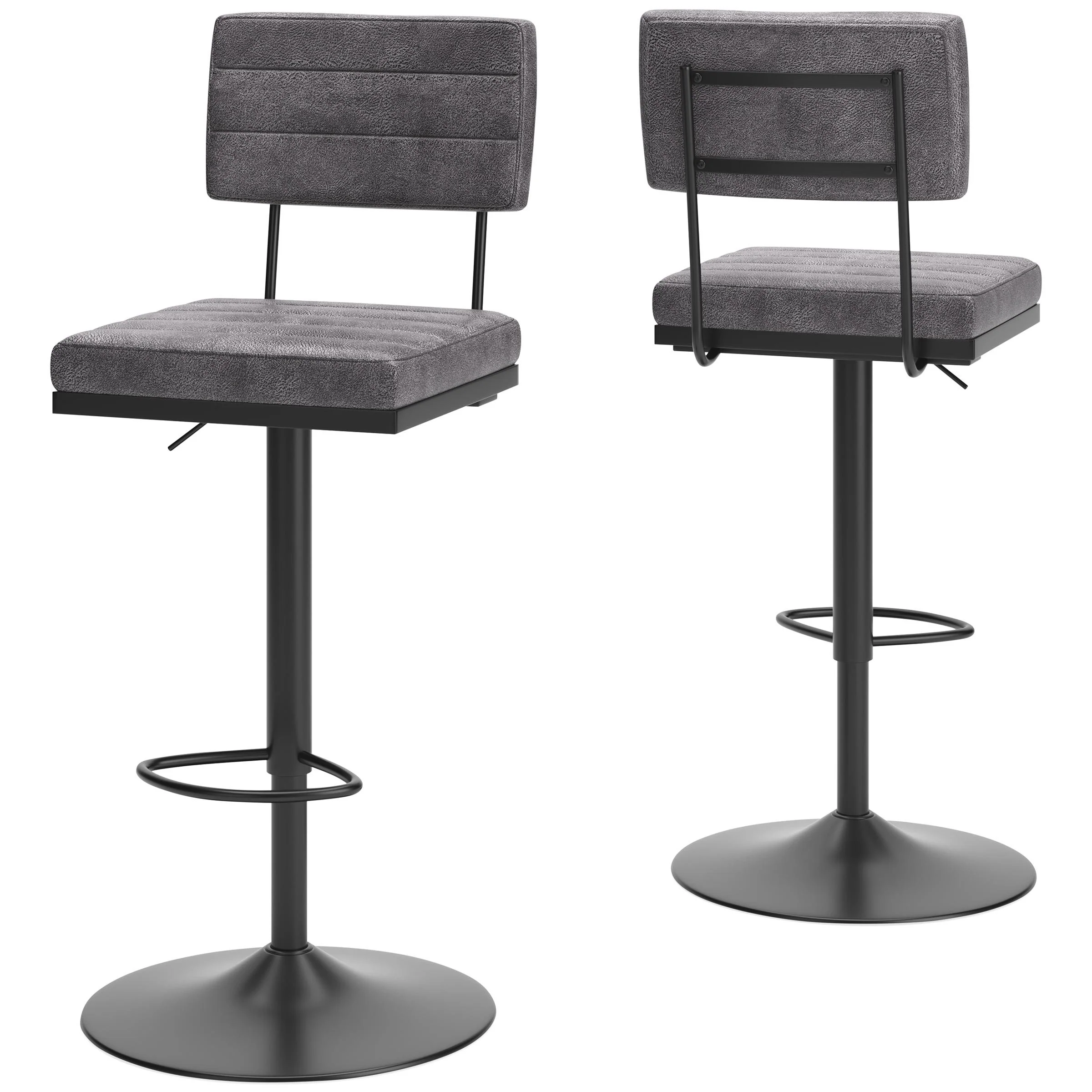 Signature Design by Ashley Strumford D119-630 Tall Swivel Barstool - Image 1