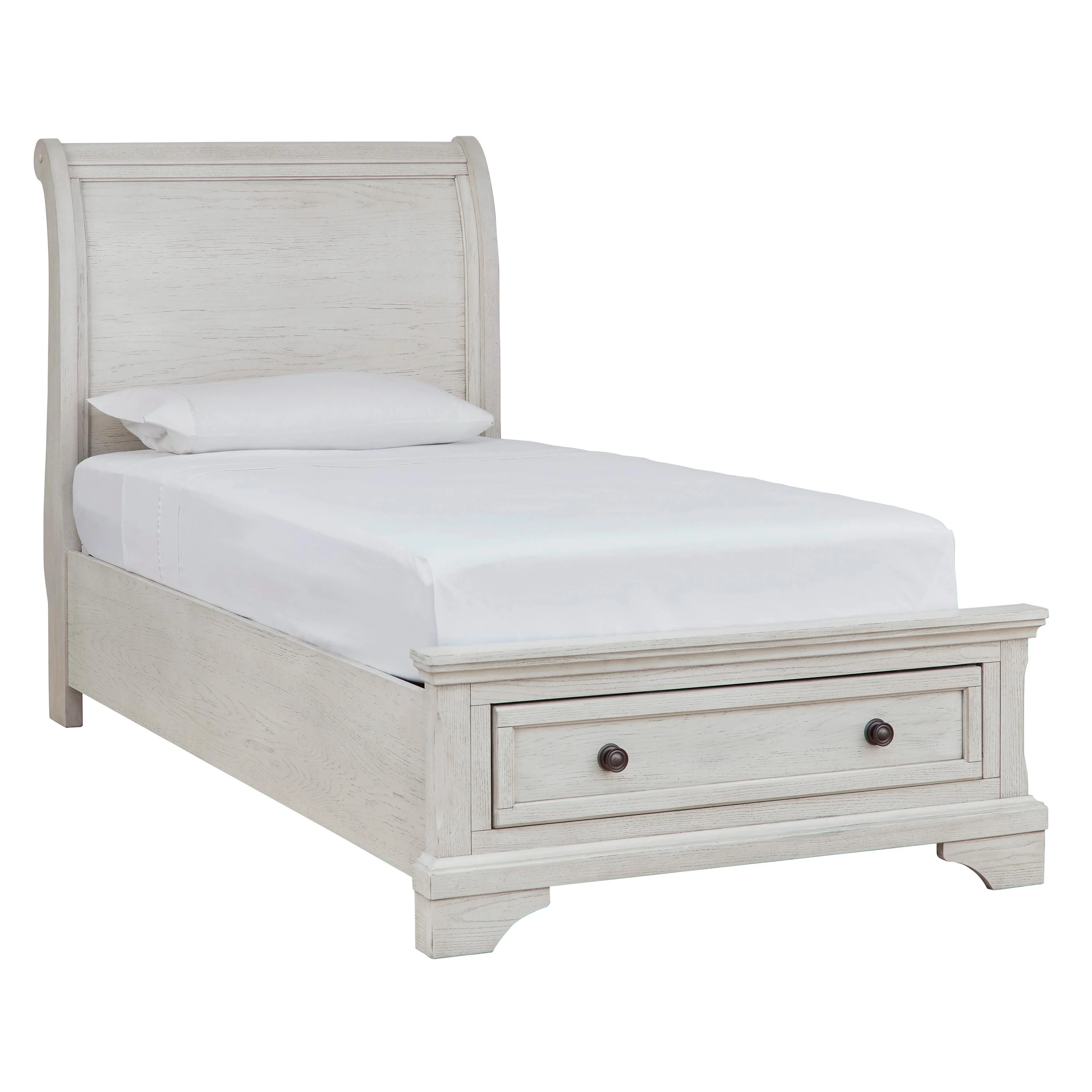 Signature Design by Ashley Robbinsdale B742B12 Twin Sleigh Storage Bed