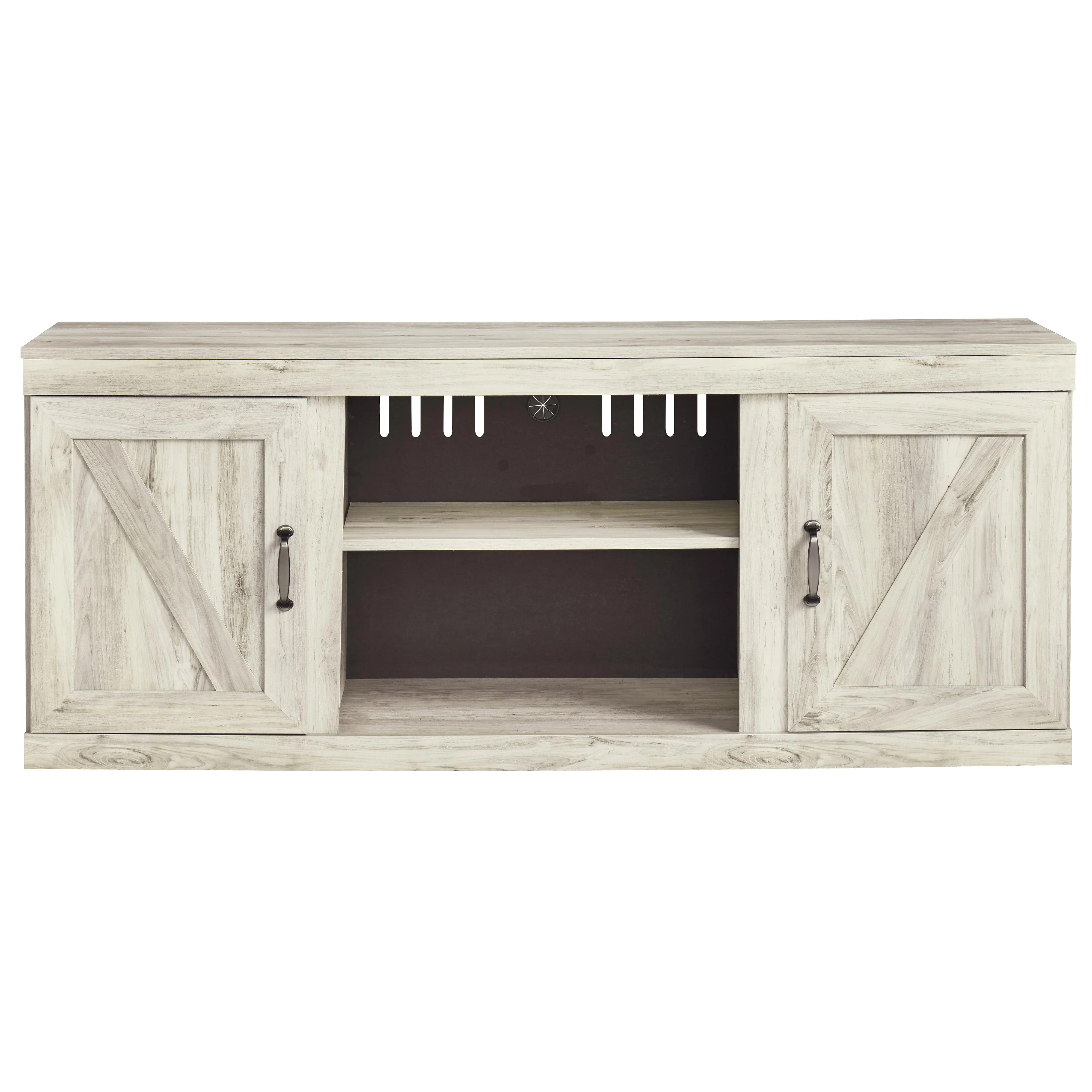 Signature Design by Ashley Bellaby EW0331-268 Large TV Stand with Fireplace Option - Image 3