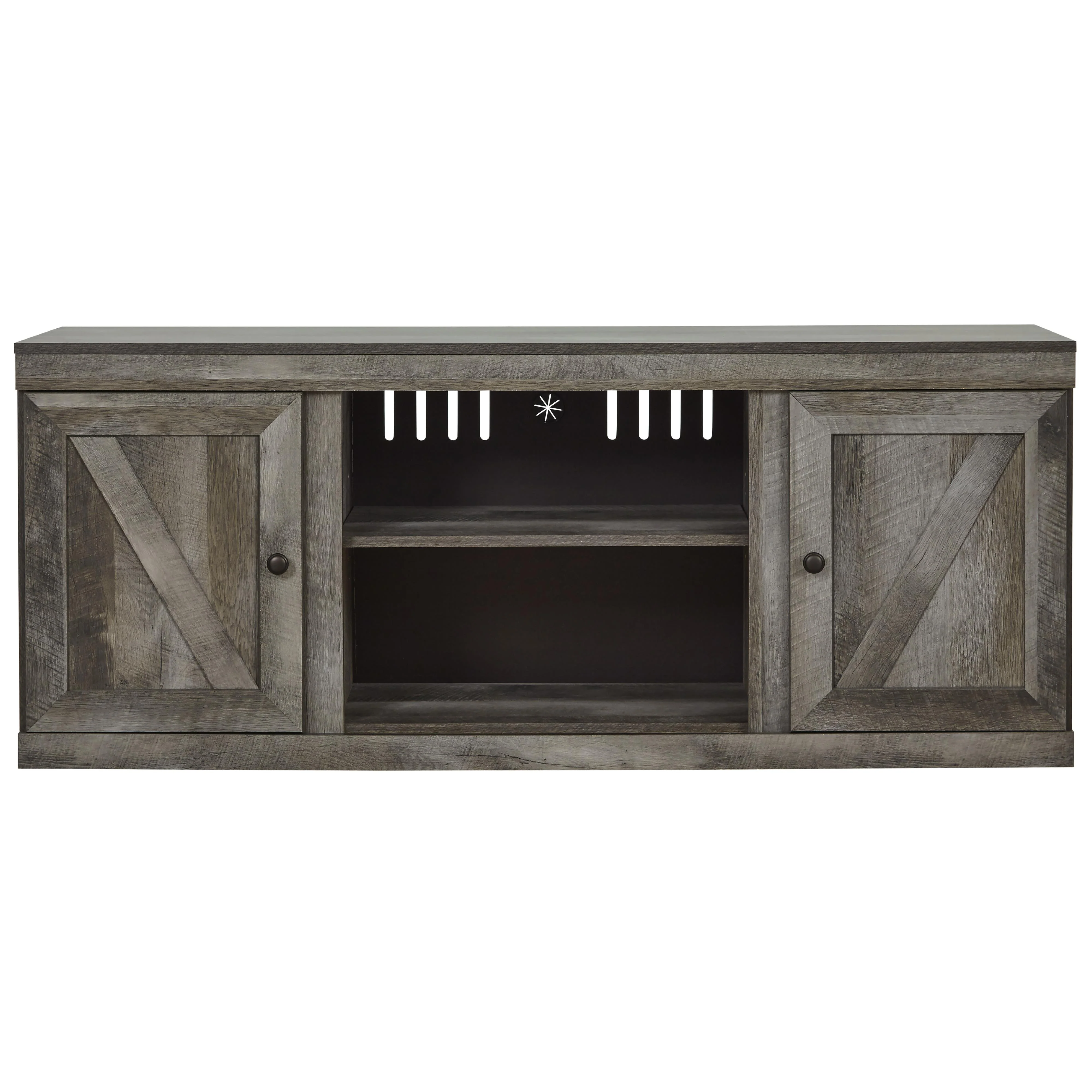Signature Design by Ashley Wynnlow EW0440-268 Large TV Stand with Fireplace Option - Image 3