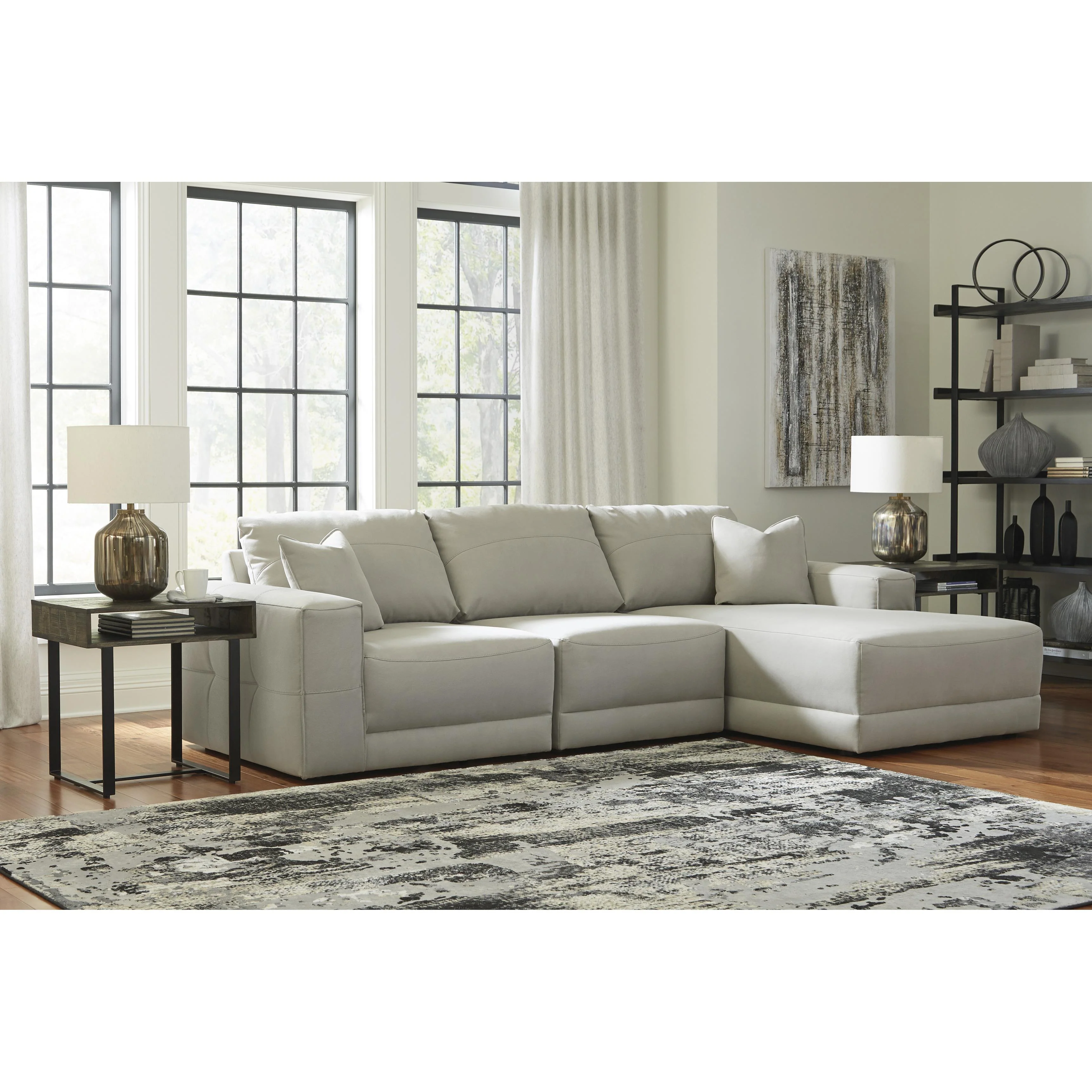 Benchcraft Next-Gen Gaucho 18304S2 3 pc Sectional Sofa with Chaise - Image 3