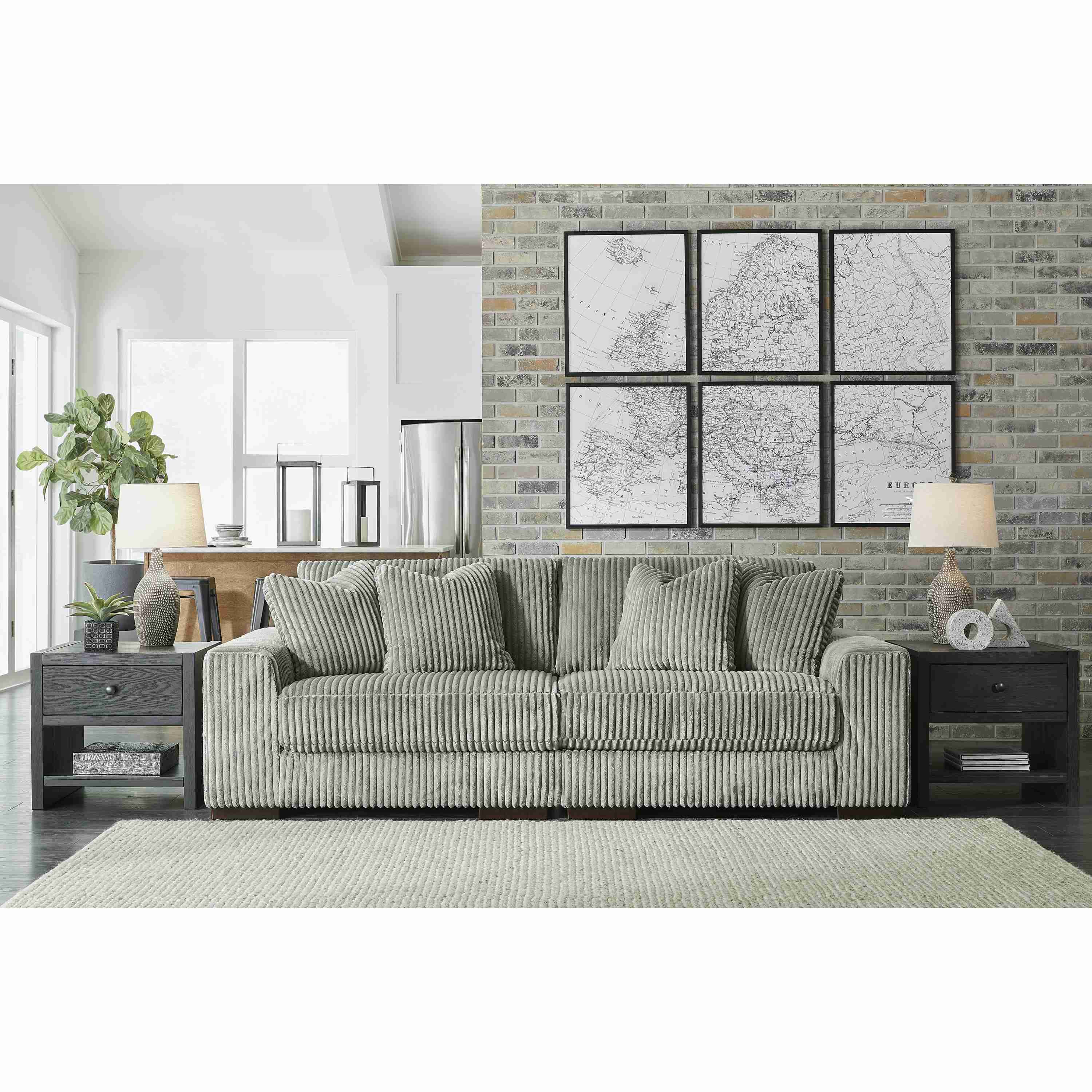 Signature Design by Ashley Lindyn 21105S1 2 pc Sectional Sofa - Image 1