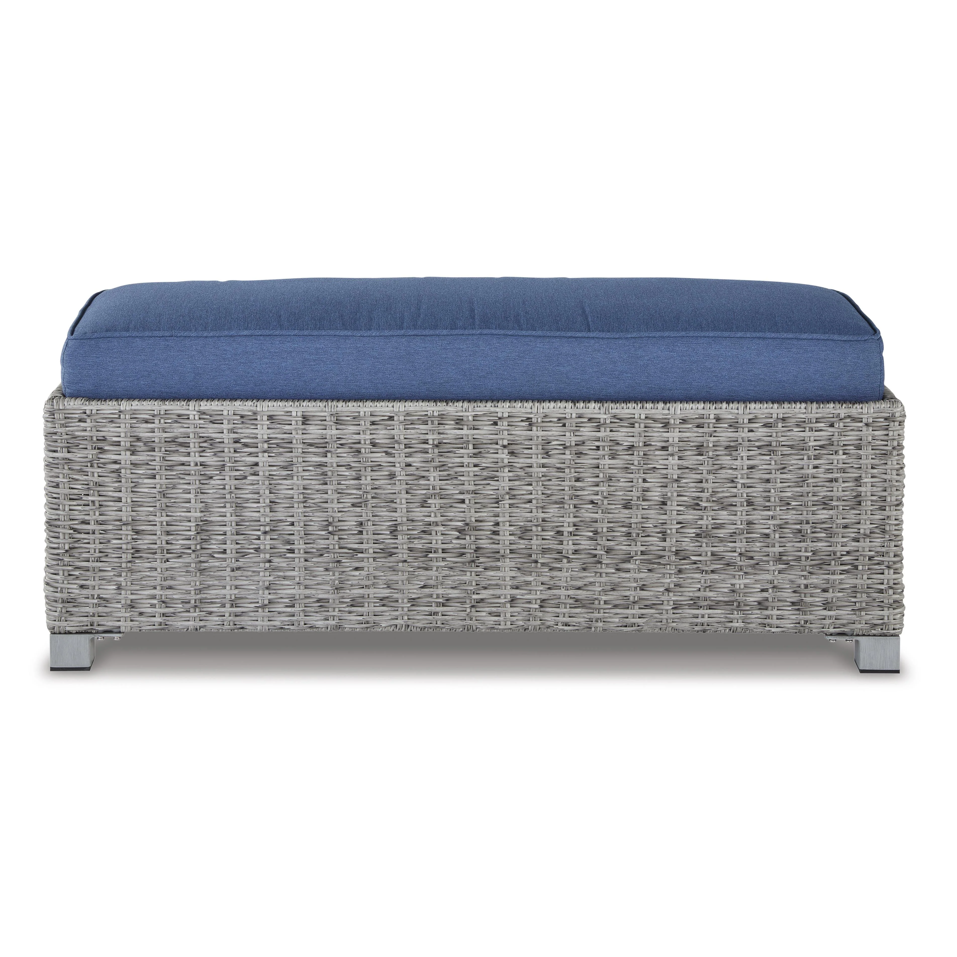 Signature Design by Ashley Naples Beach P439-600 Bench with Cushion - Image 2