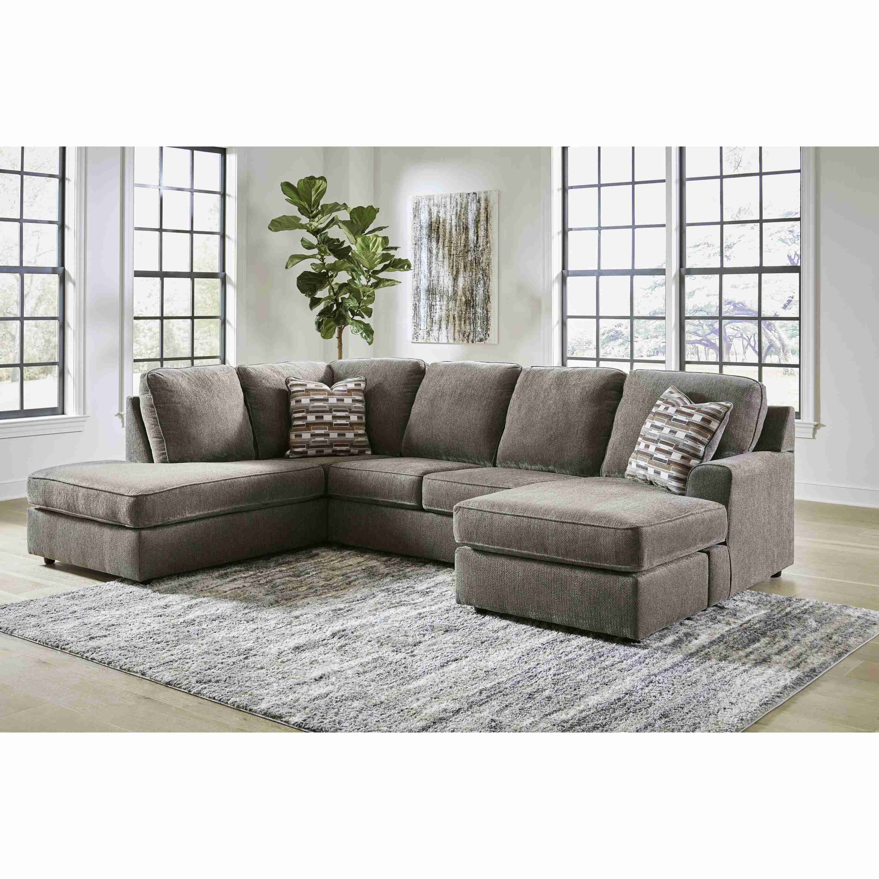 Signature Design by Ashley O'Phannon 29402S2 2 pc Sectional with Chaise - Image 3