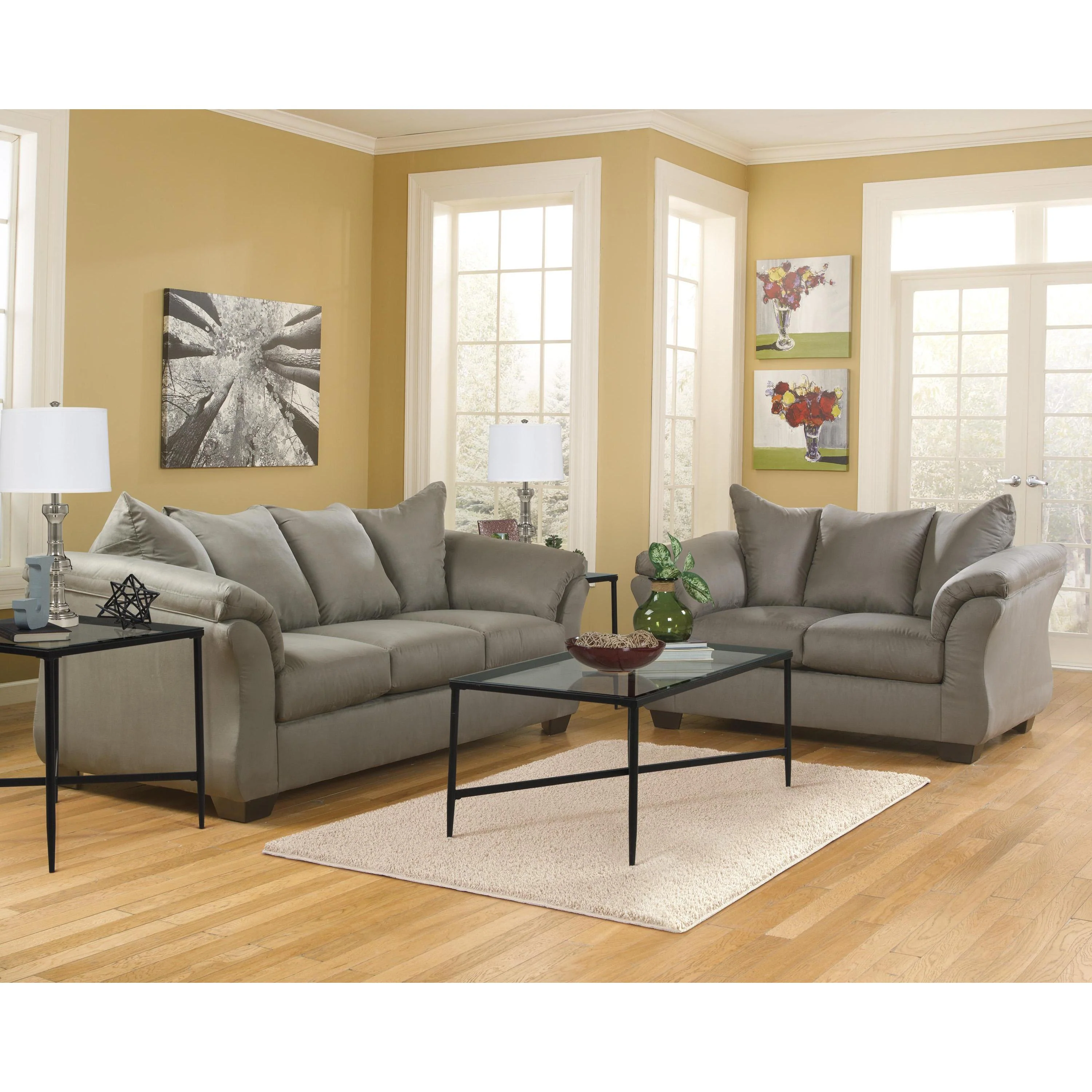 Signature Design by Ashley Darcy 75005U5 2 pc Living Room Set - Image 1