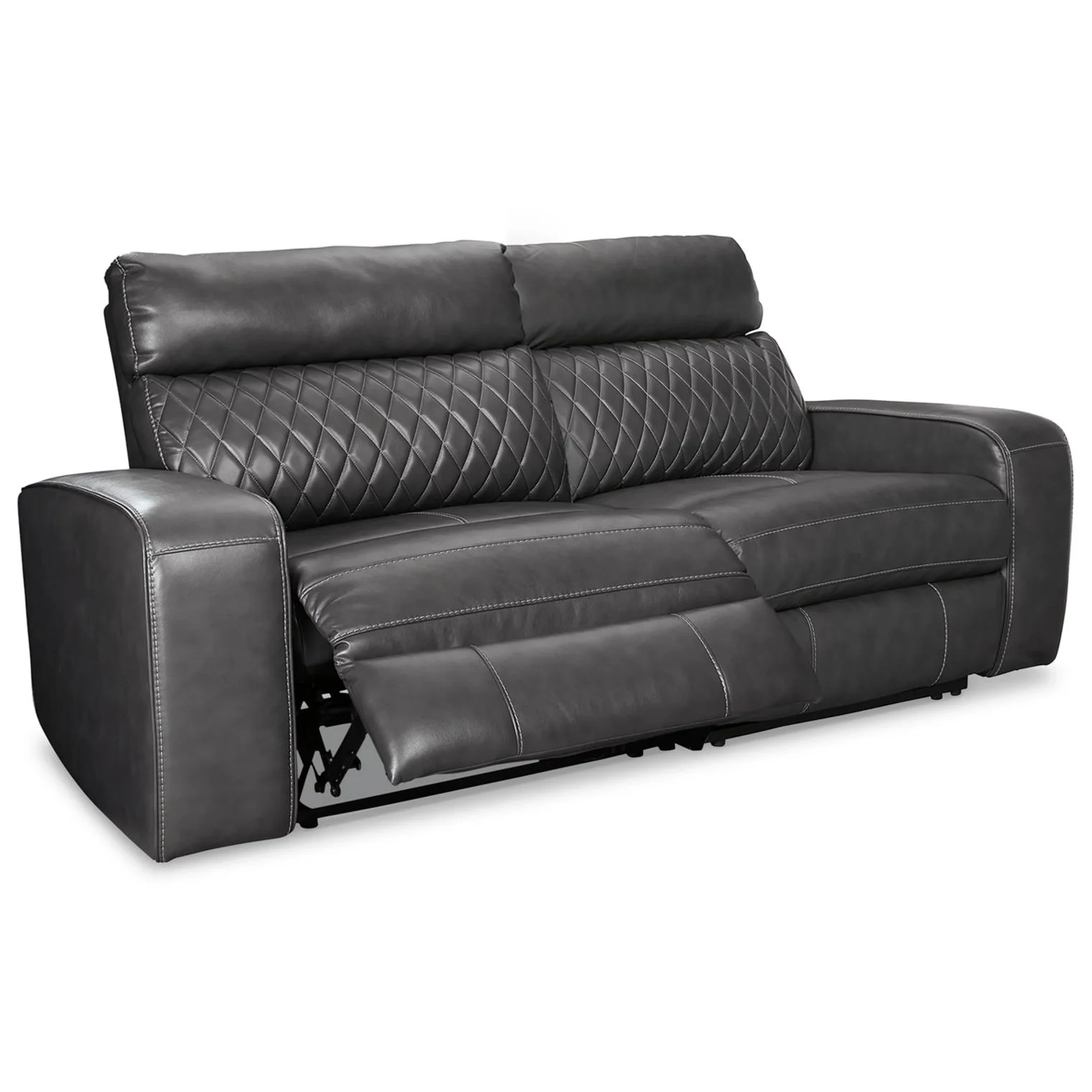 Signature Design by Ashley Samperstone 55203S5 2 pc Power Reclining Sectional - Image 1
