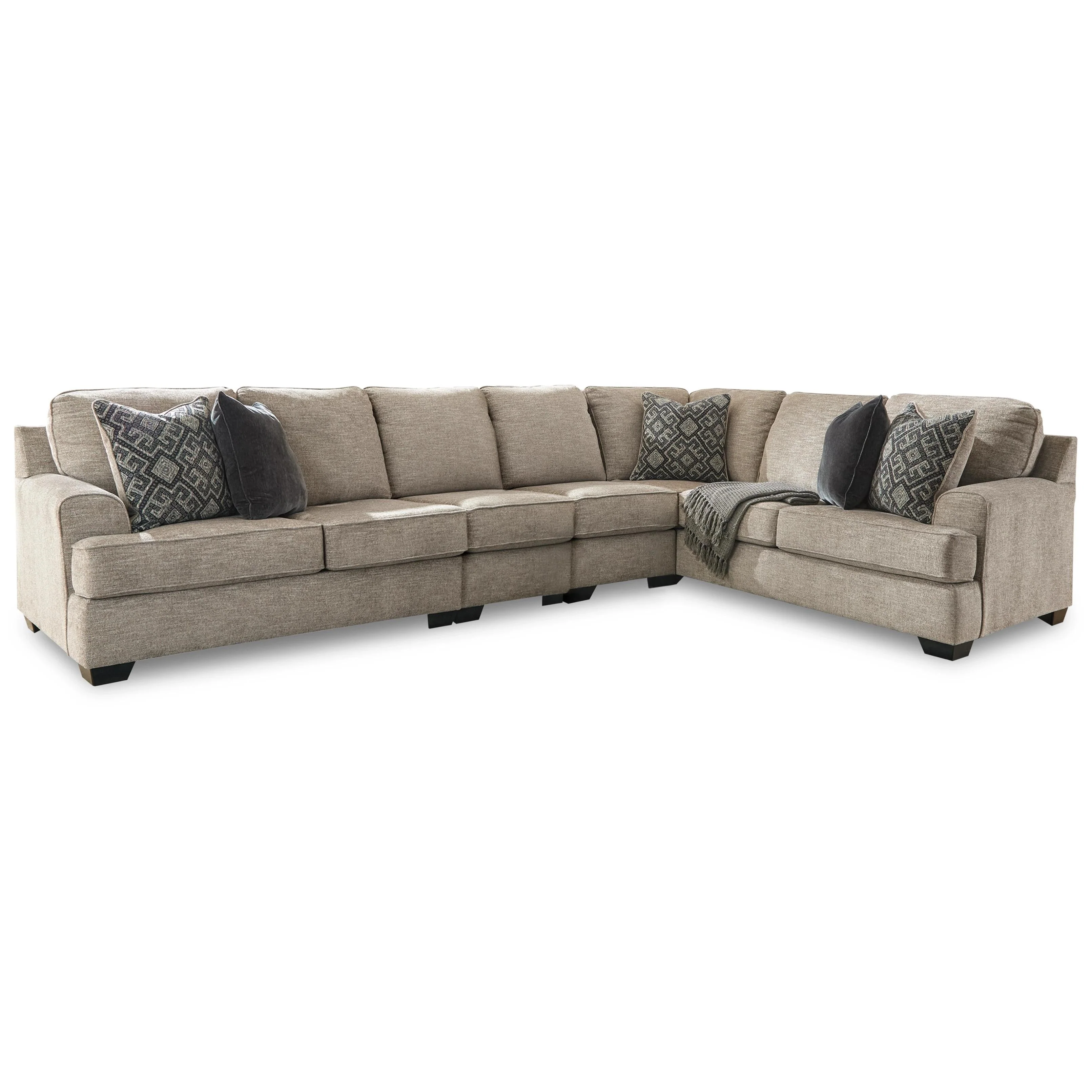 Signature Design by Ashley Bovarian 56103S5 4 pc Reclining Sectional - Image 1