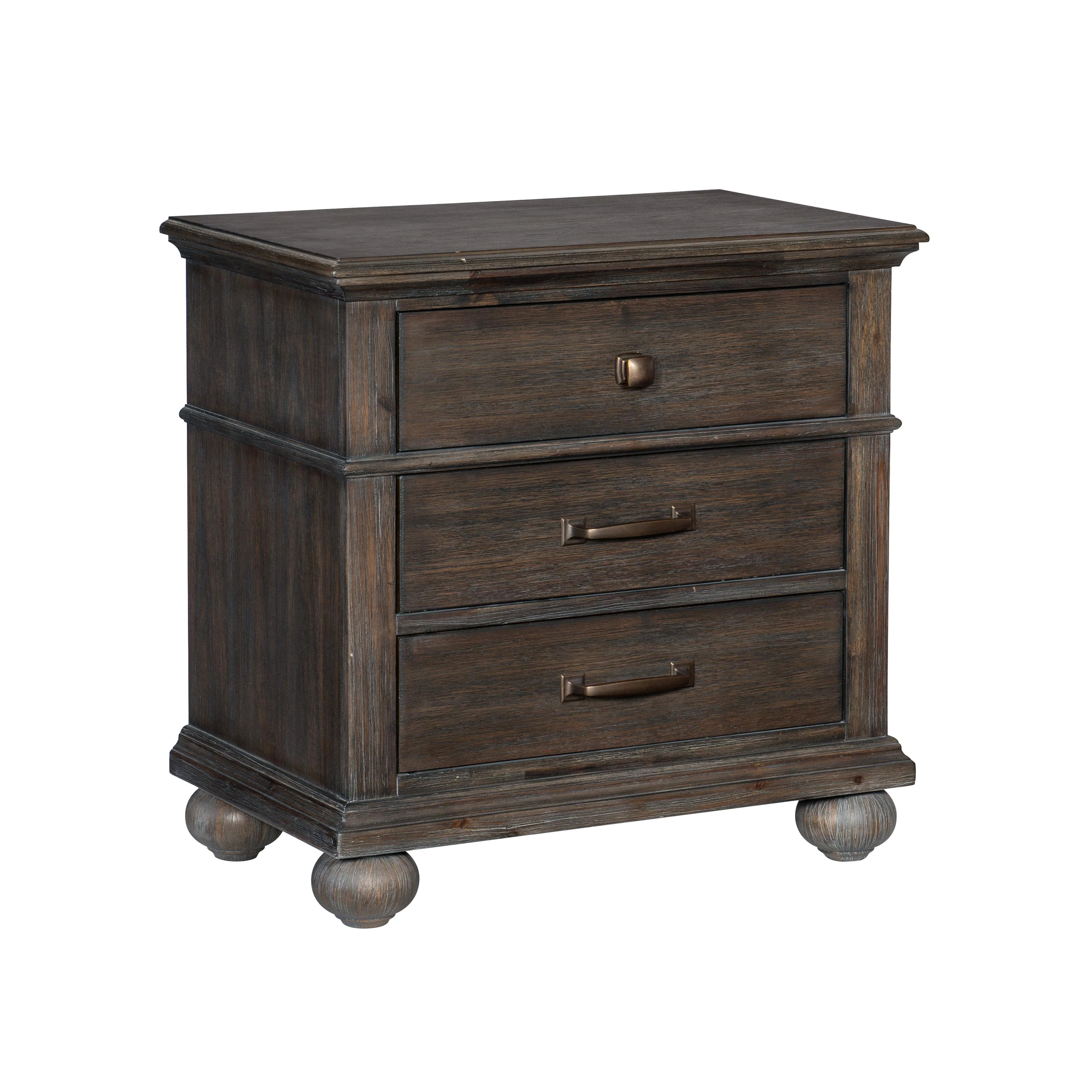 Homelegance Motsinger 3-Drawer Nightstand 1400-4 - Image 2