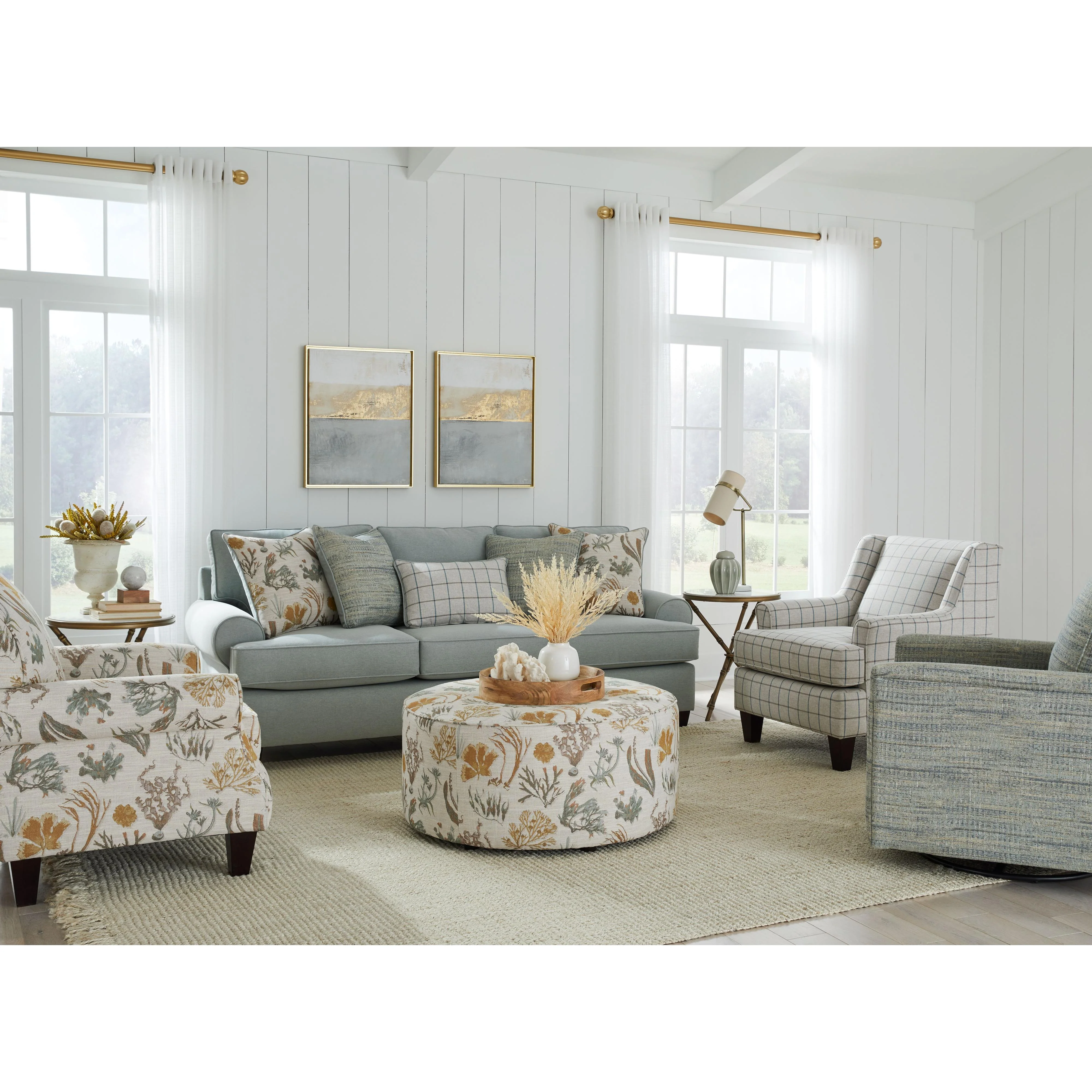 Fusion Furniture Fabric Sofabed 39-04KP LAURENT SPA - Image 2