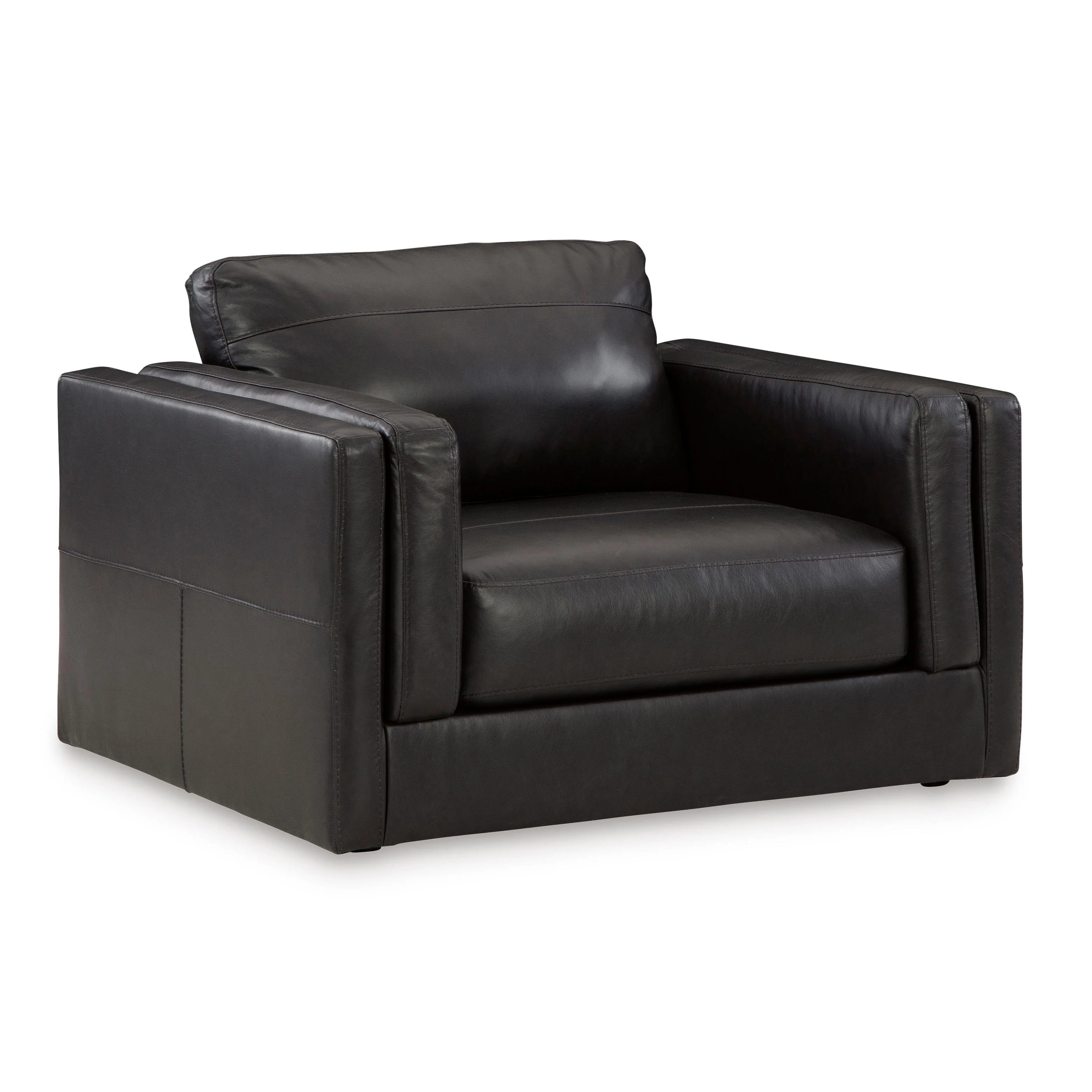 Signature Design by Ashley Amiata 5740523 Chair and a Half - Image 1
