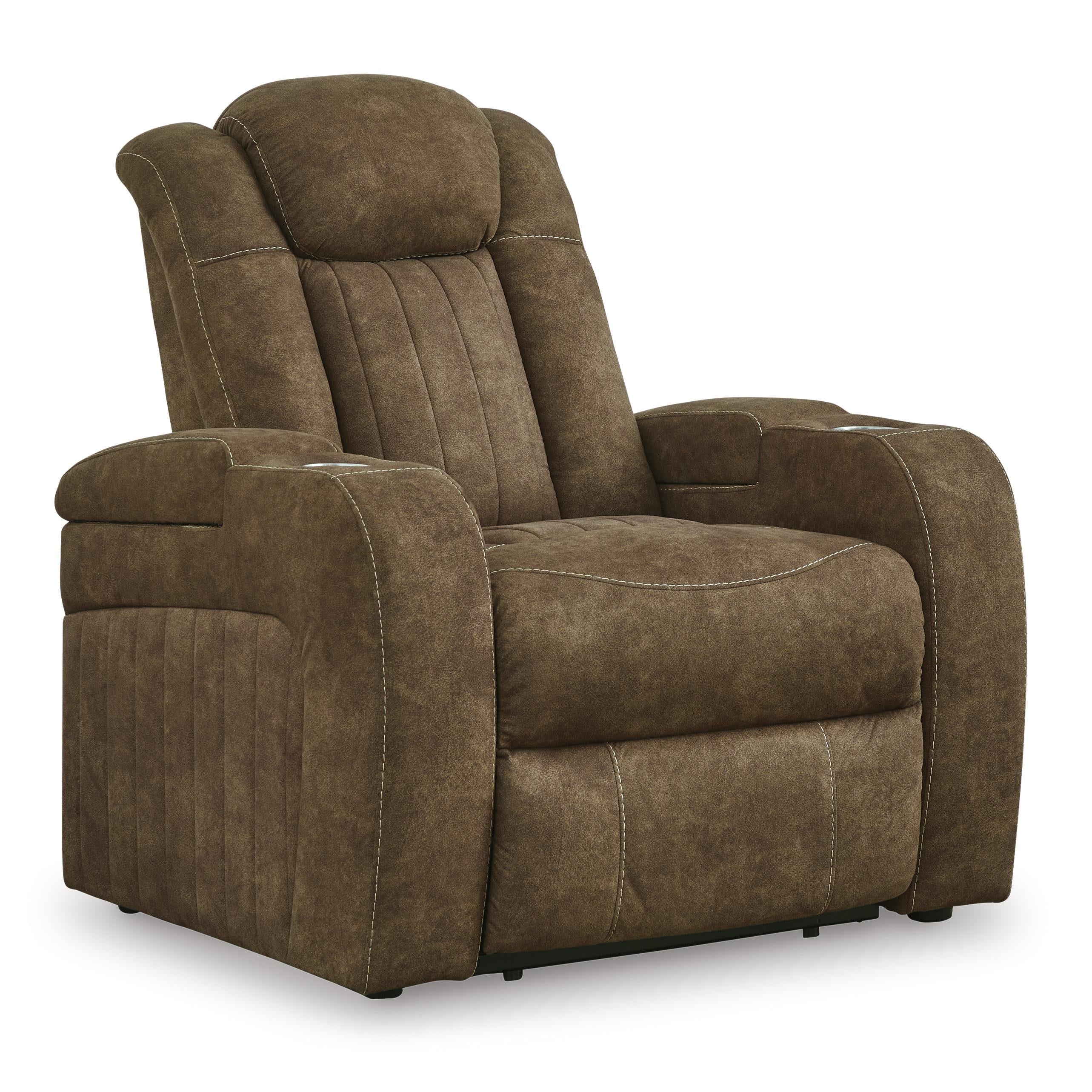 Signature Design by Ashley Wolfridge 6070313 Power Recliner with Adjustable Headrest - Image 1