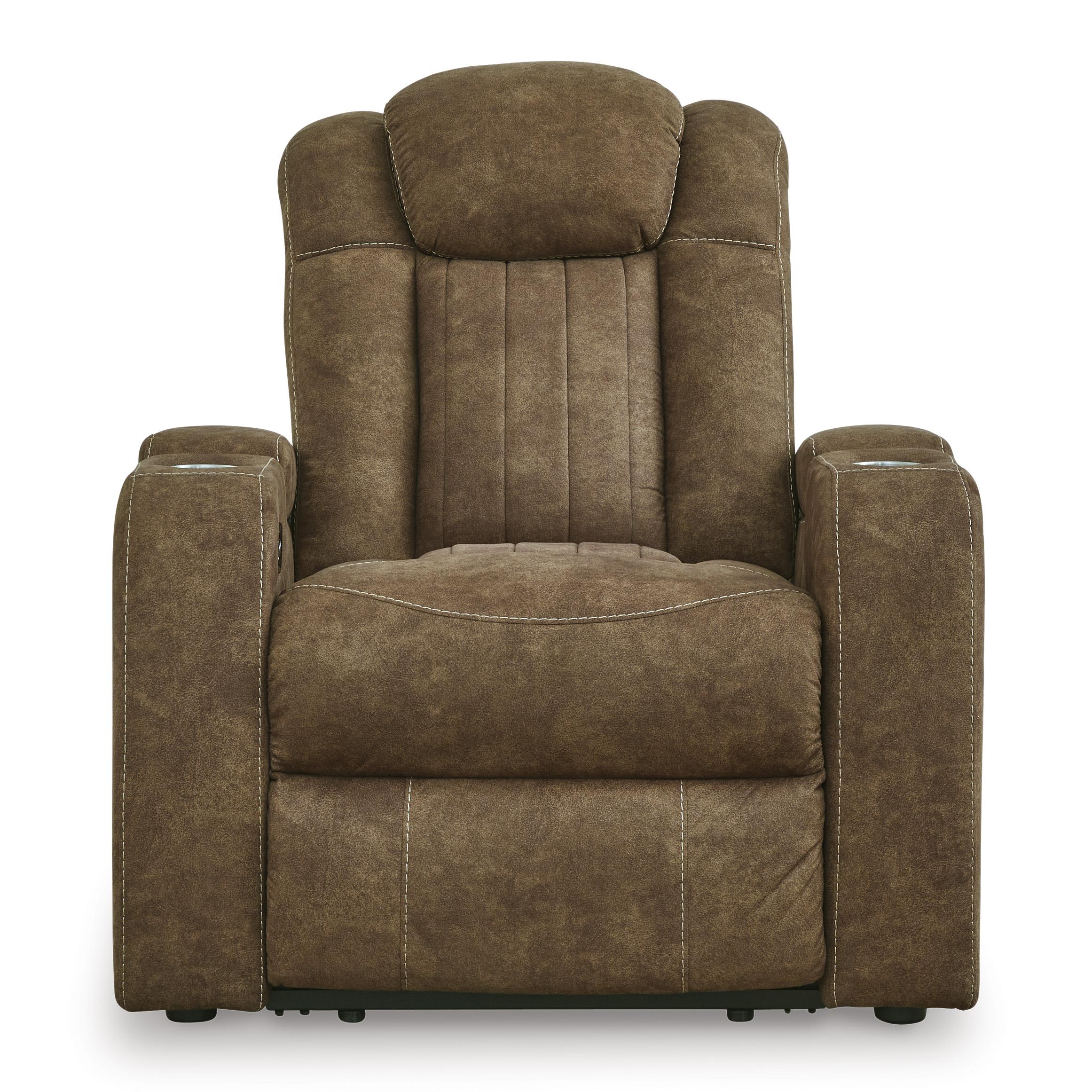 Signature Design by Ashley Wolfridge 6070313 Power Recliner with Adjustable Headrest - Image 3