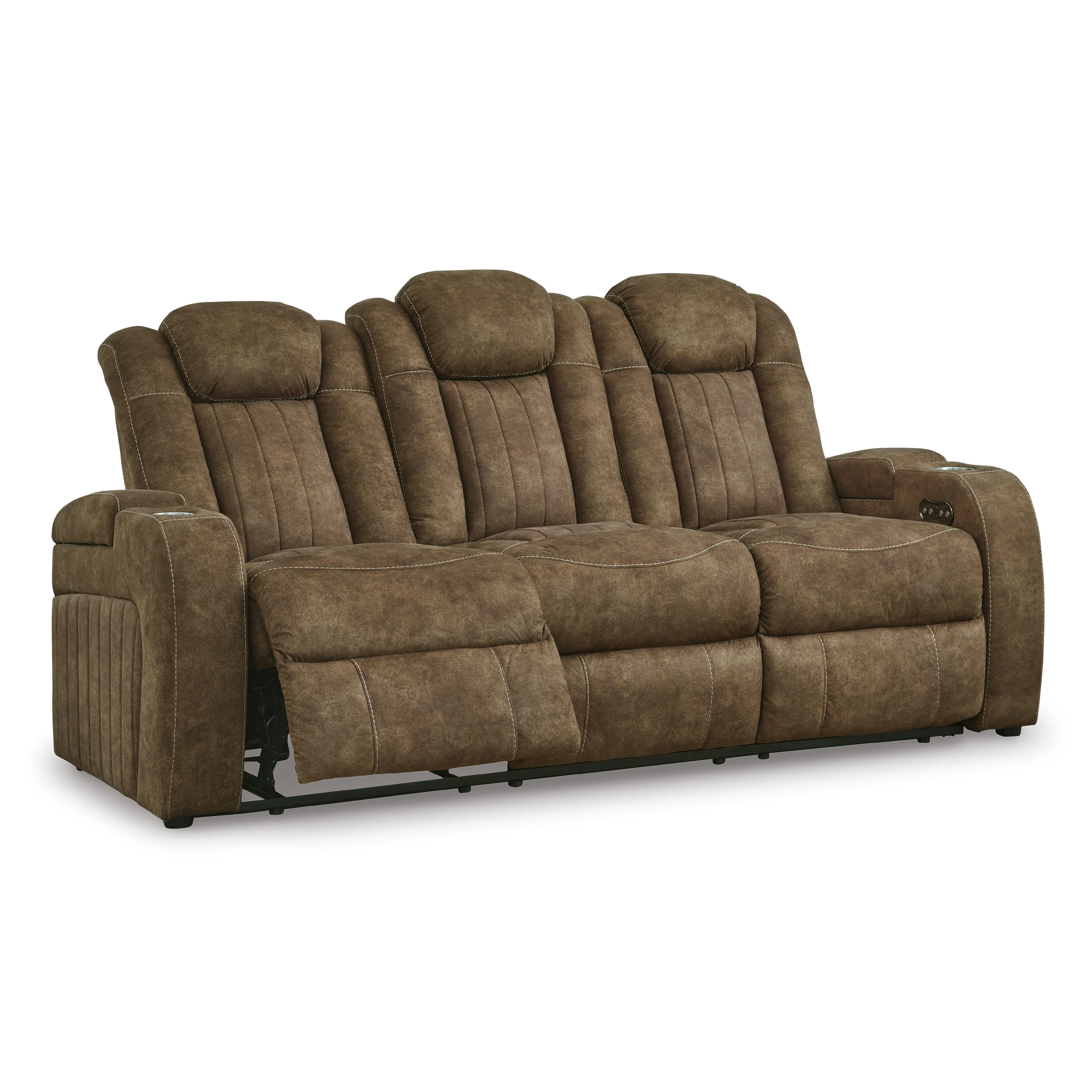 Signature Design by Ashley Wolfridge 6070315 Power Reclining Sofa with Adjustable Headrest - Image 2