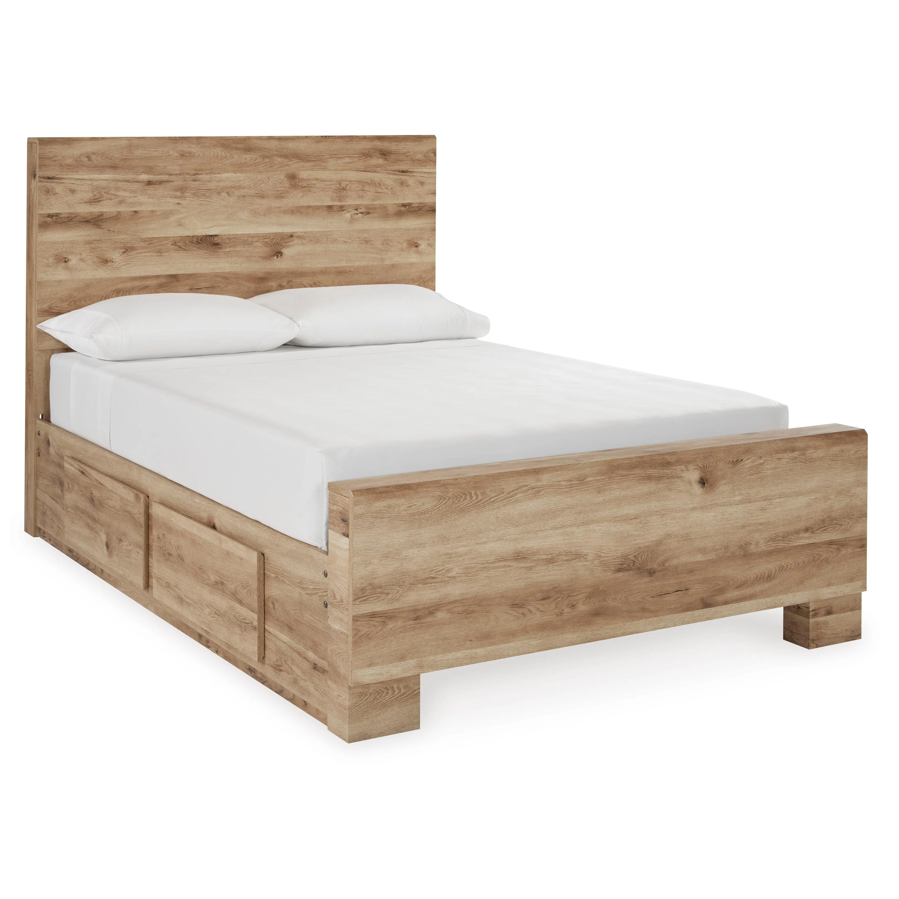 Signature Design by Ashley Hyanna B1050B29 Full Panel Bed with 2 Side Storage - Image 1
