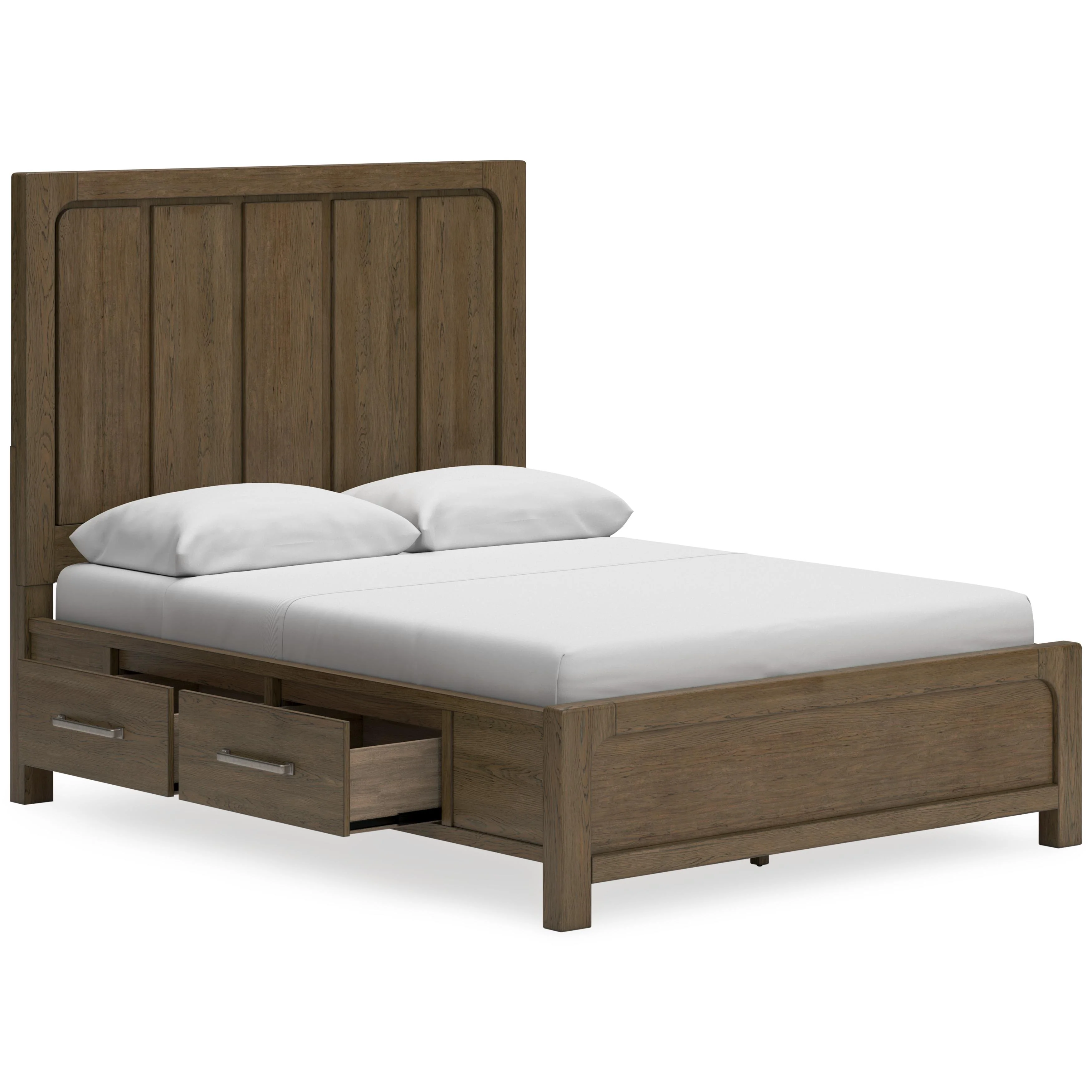 Signature Design by Ashley Cabalynn B974B4 Queen Panel Bed with Storage - Image 2