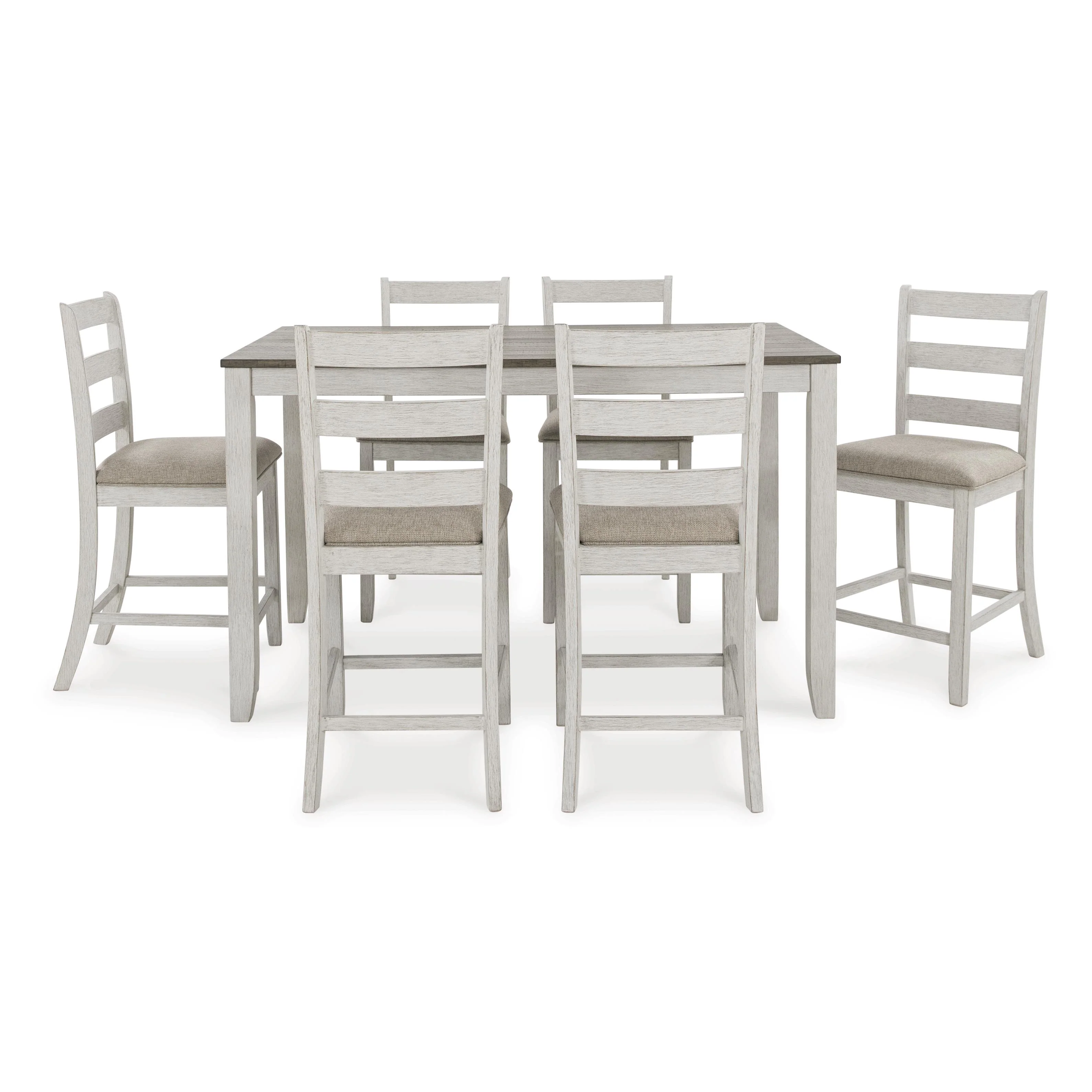 Signature Design by Ashley Skempton D394-423 Rectangular Dining Room Counter Table Set - Image 2