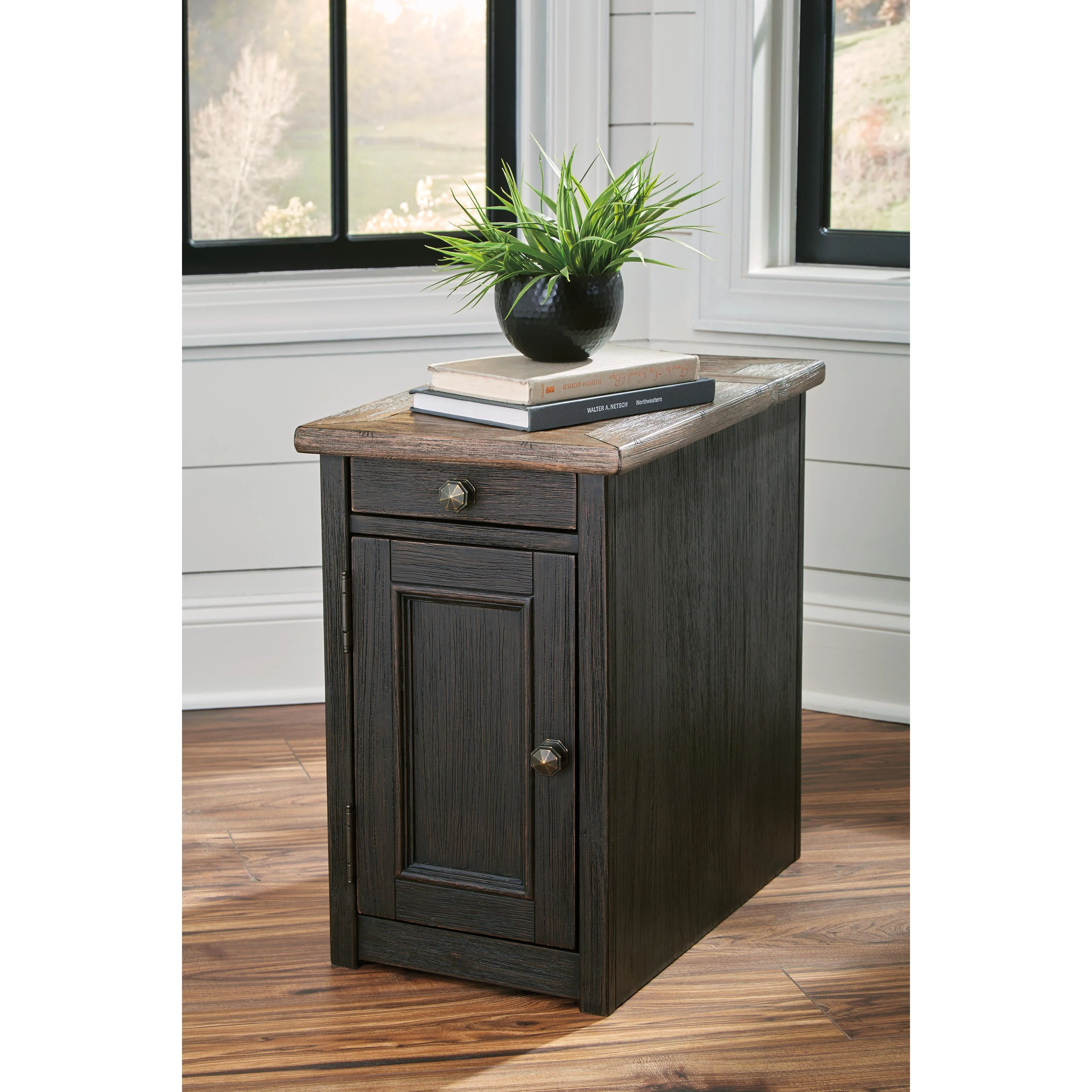 Signature Design by Ashley Tyler Creek T736T1 Coffee Table and 2 Chairside End Tables - Image 3