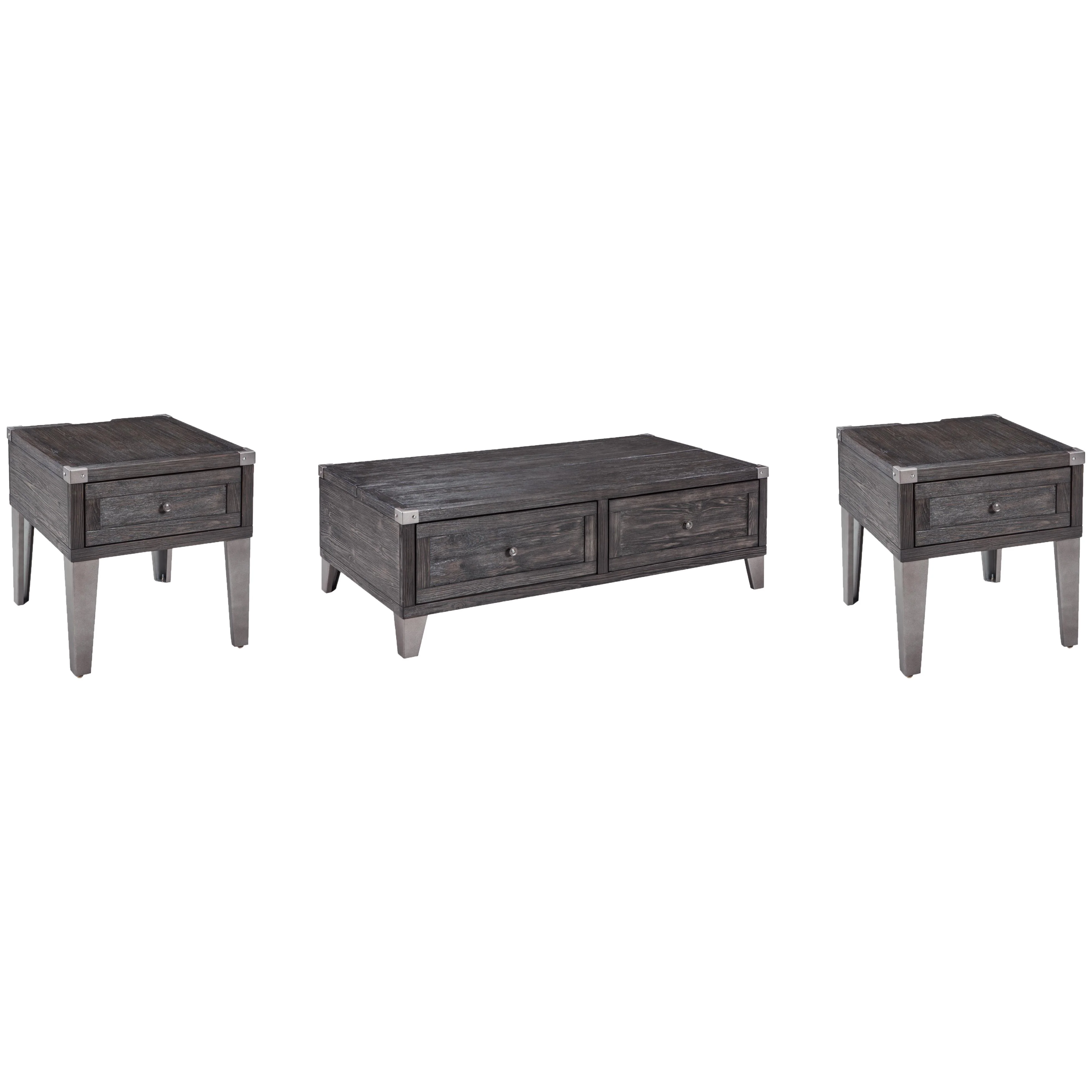 Signature Design by Ashley Todoe T901T2 Coffee Table and 2 End Tables - Image 1