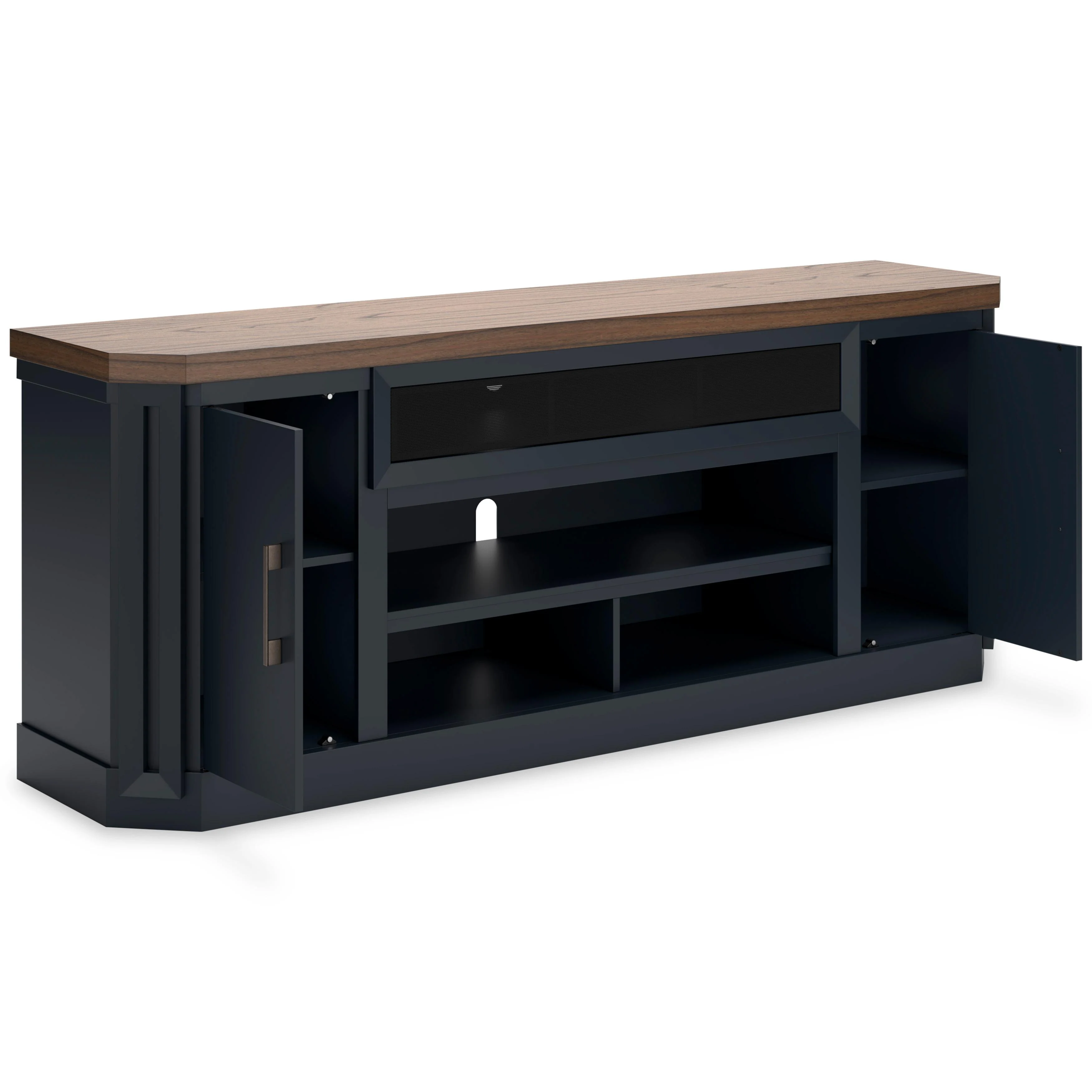 Signature Design by Ashley Landocken W402-68 XL TV Stand with Fireplace Option - Image 2