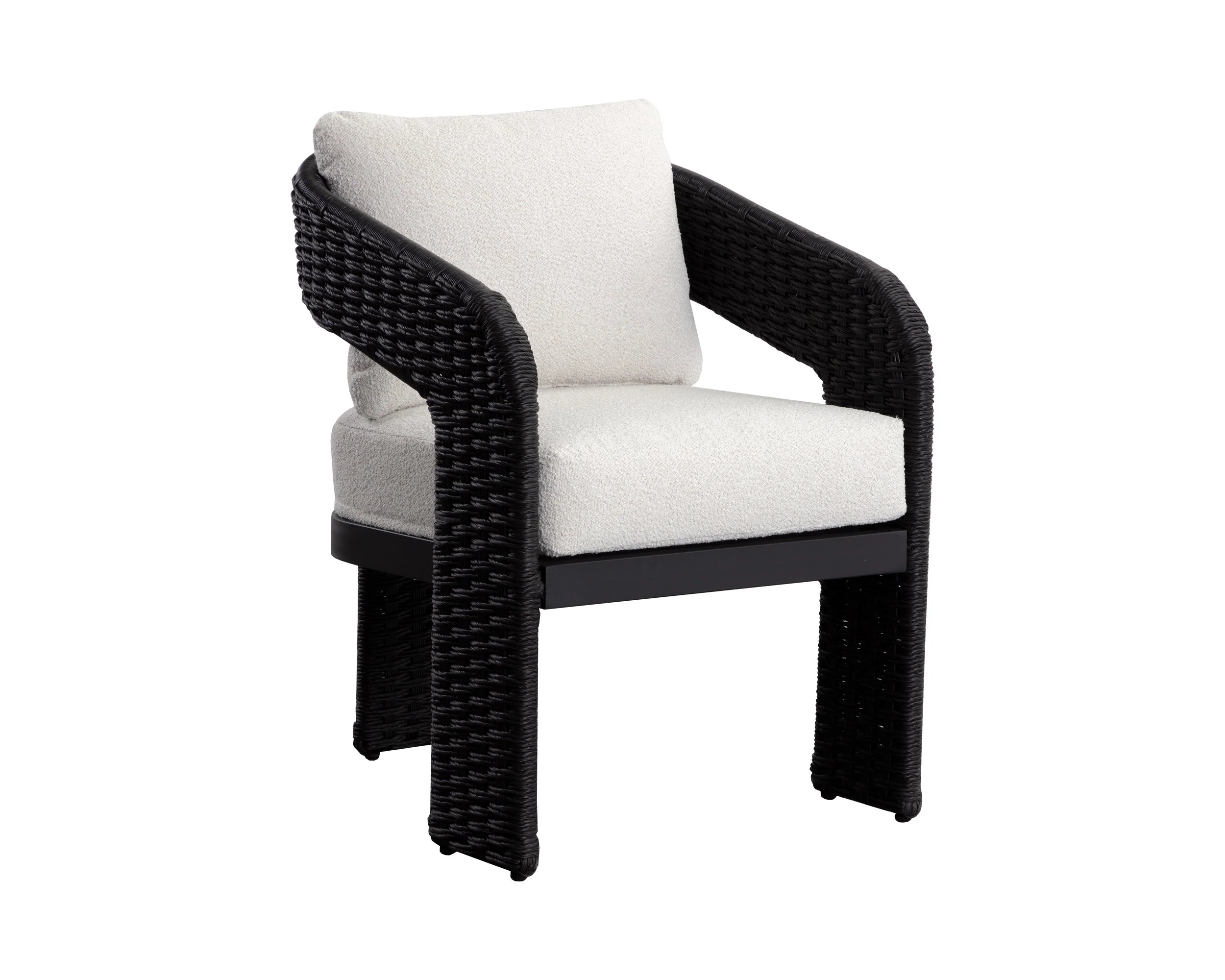 Pylos Dining Armchair – Black – Louis Cream