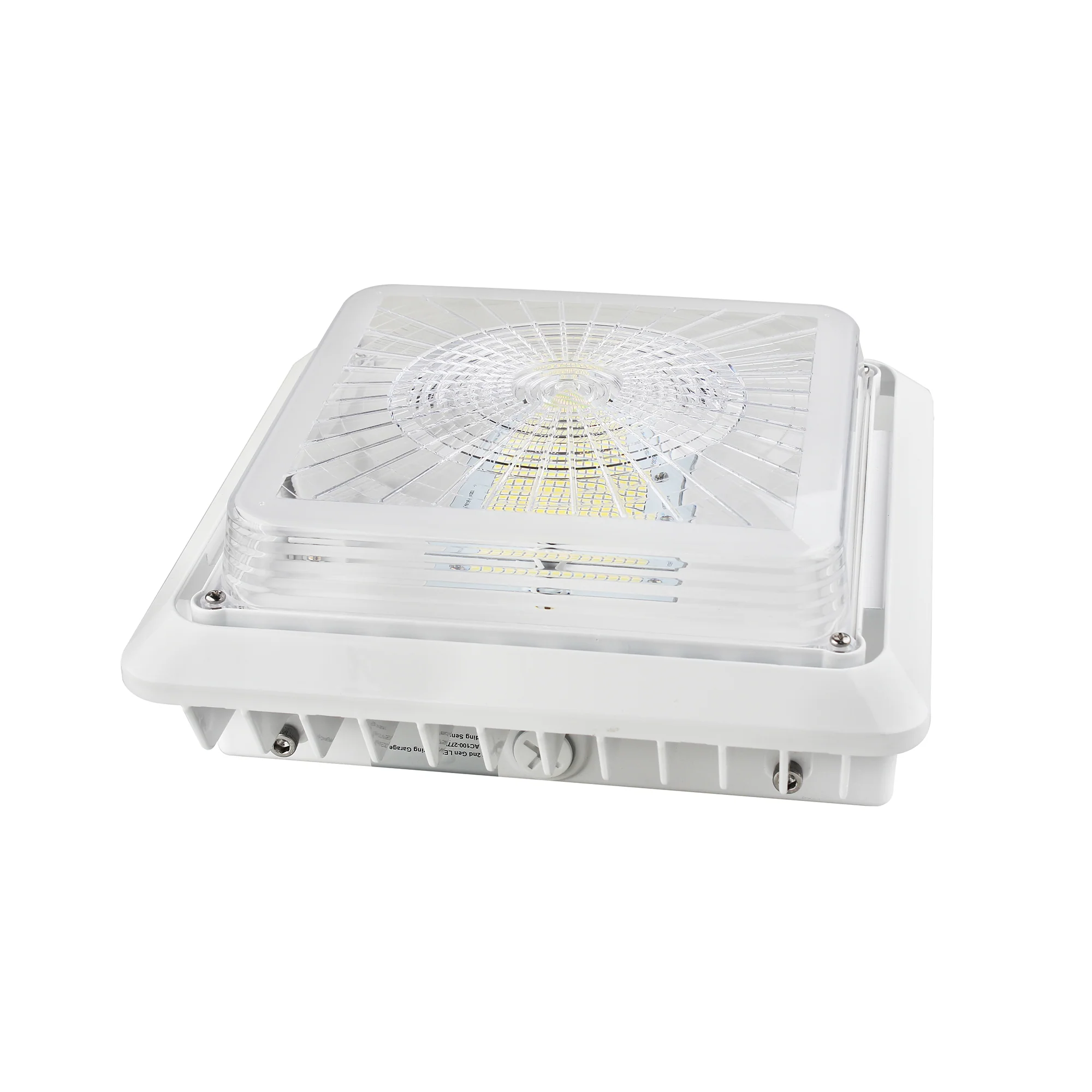 75W Gen2 Garage Canopy - 9500lms - 5700K - IP65 Dimmable - UL Listed - Image 1