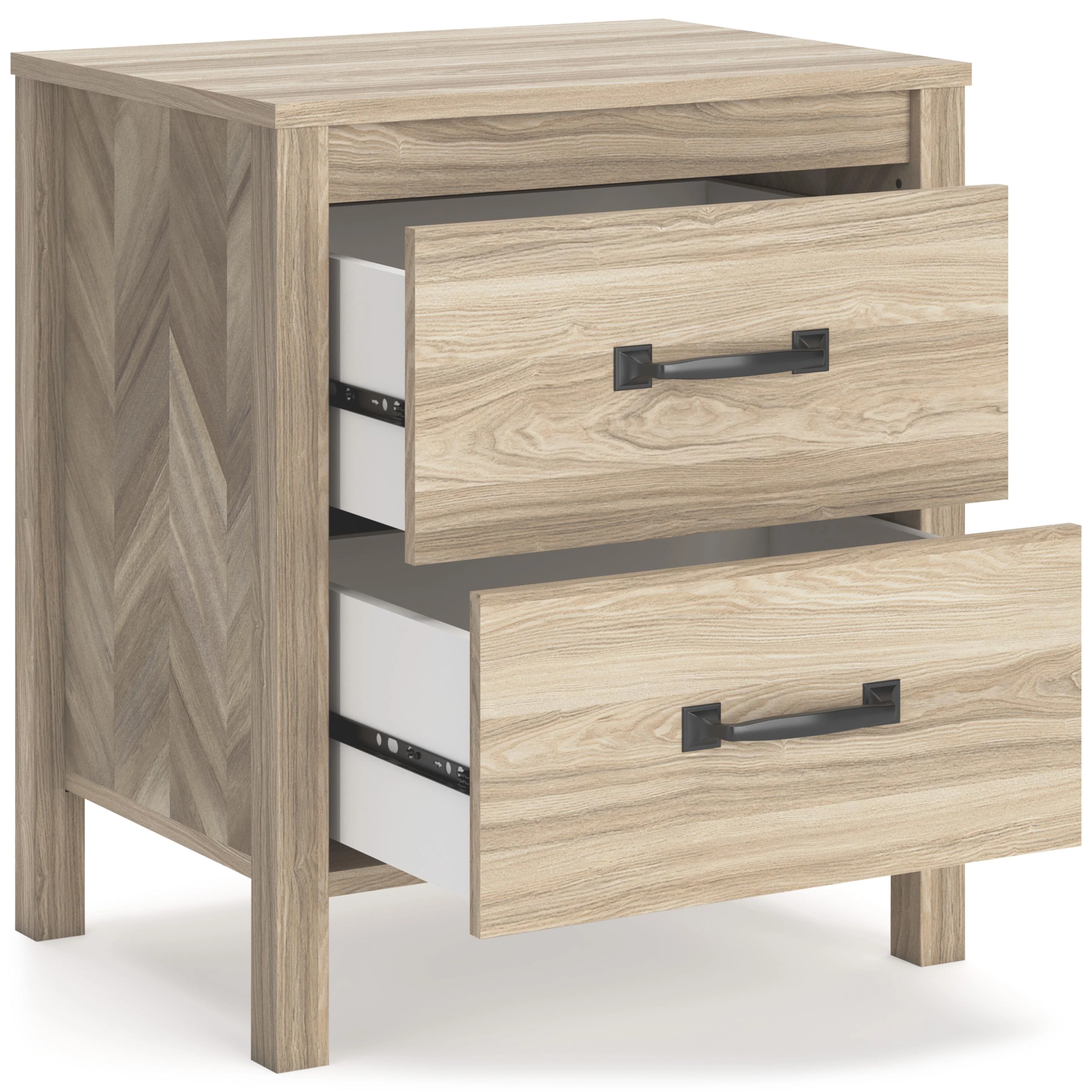Signature Design by Ashley Battelle EB3929-292 Two Drawer Night Stand - Image 2