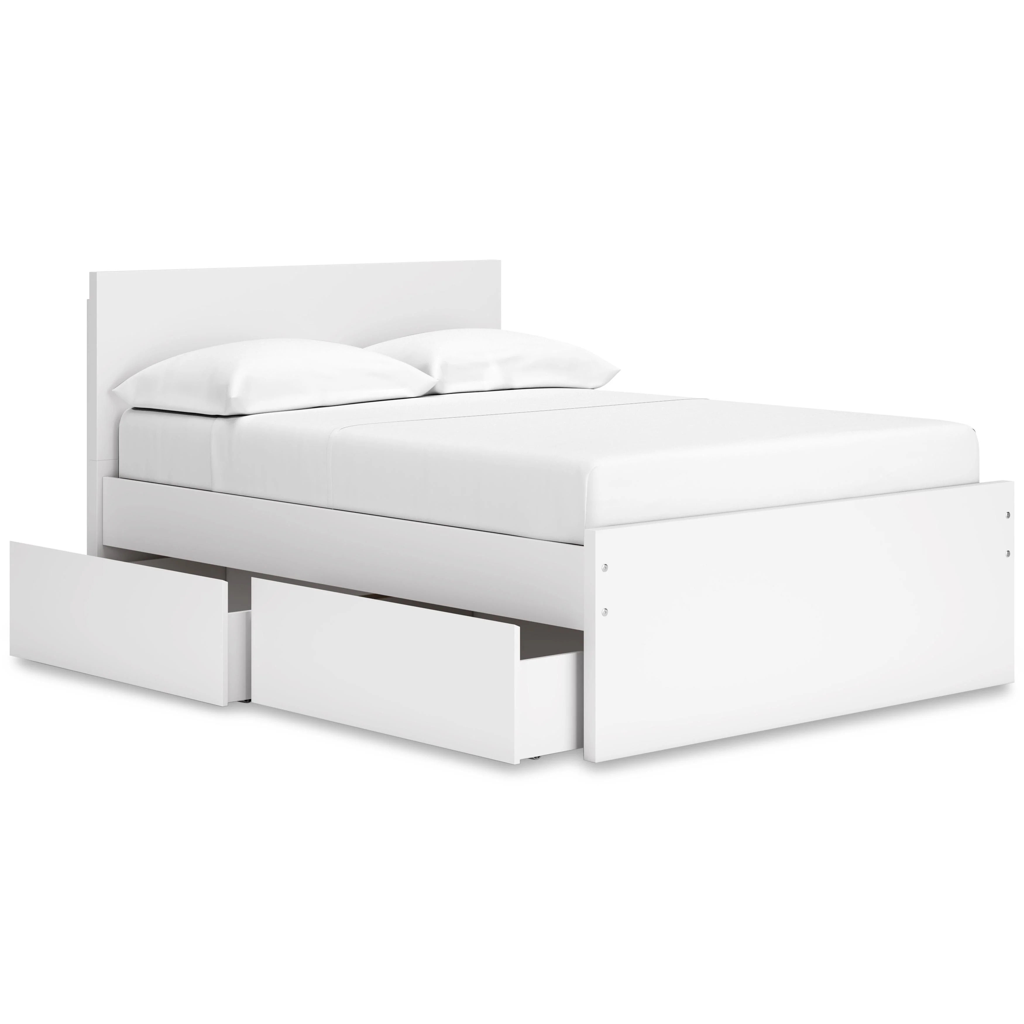 Signature Design by Ashley Onita EB9630B15 Full Panel Platform Bed with 2 Side Storage - Image 2