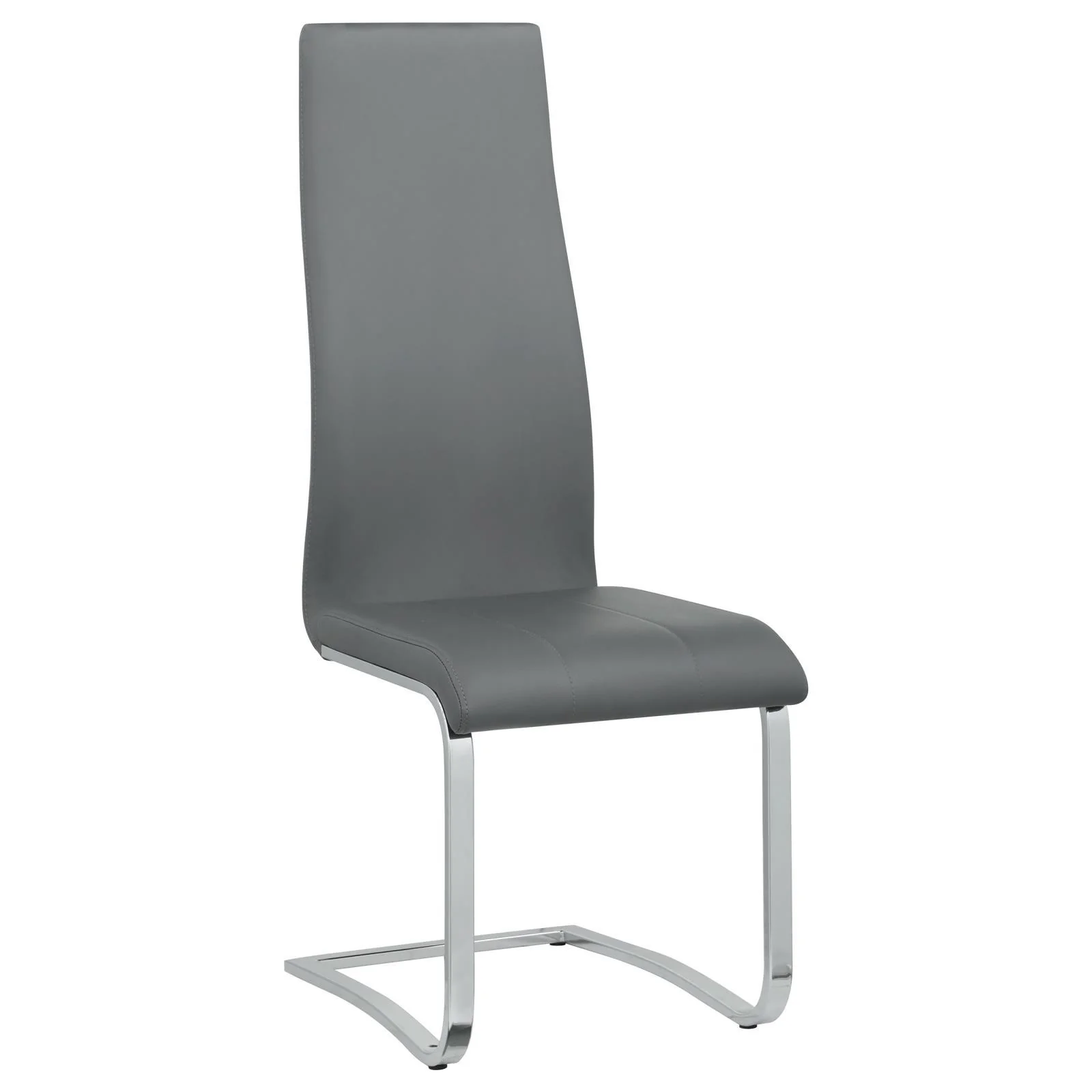 Coaster Furniture Montclair 100515GRY Upholstered Dining Side Chair - Grey - Image 1