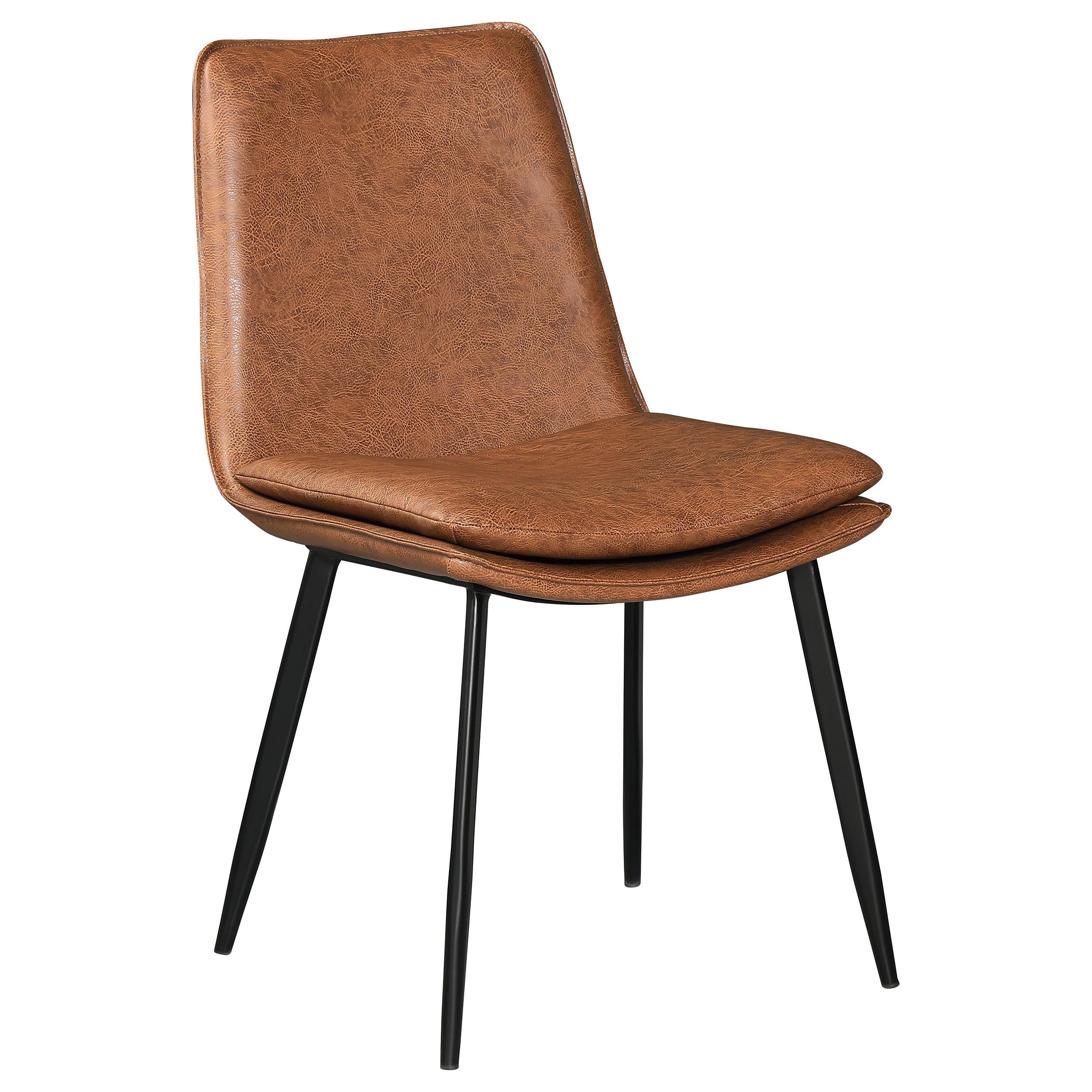 Coaster Furniture Ortega 115472 Upholstered Dining Side Chair - Coffee - Image 1