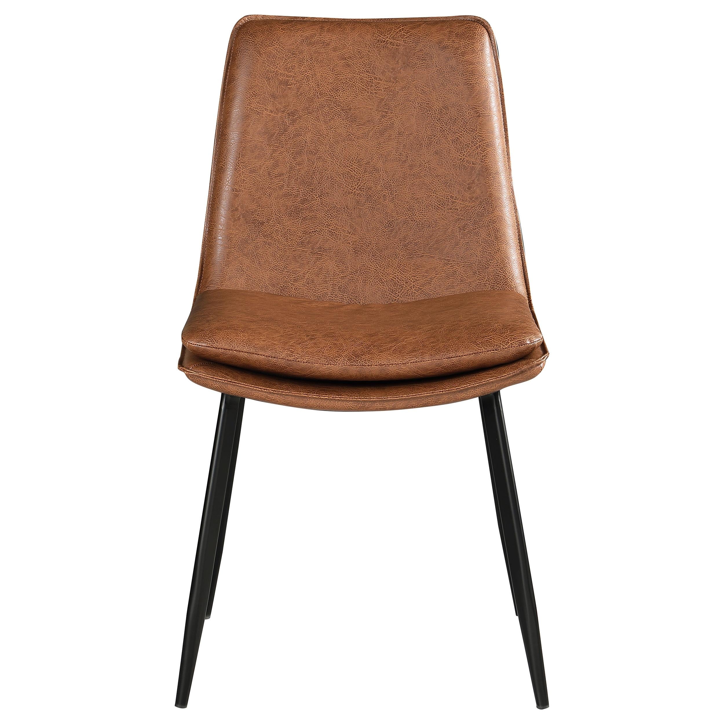 Coaster Furniture Ortega 115472 Upholstered Dining Side Chair - Coffee - Image 2