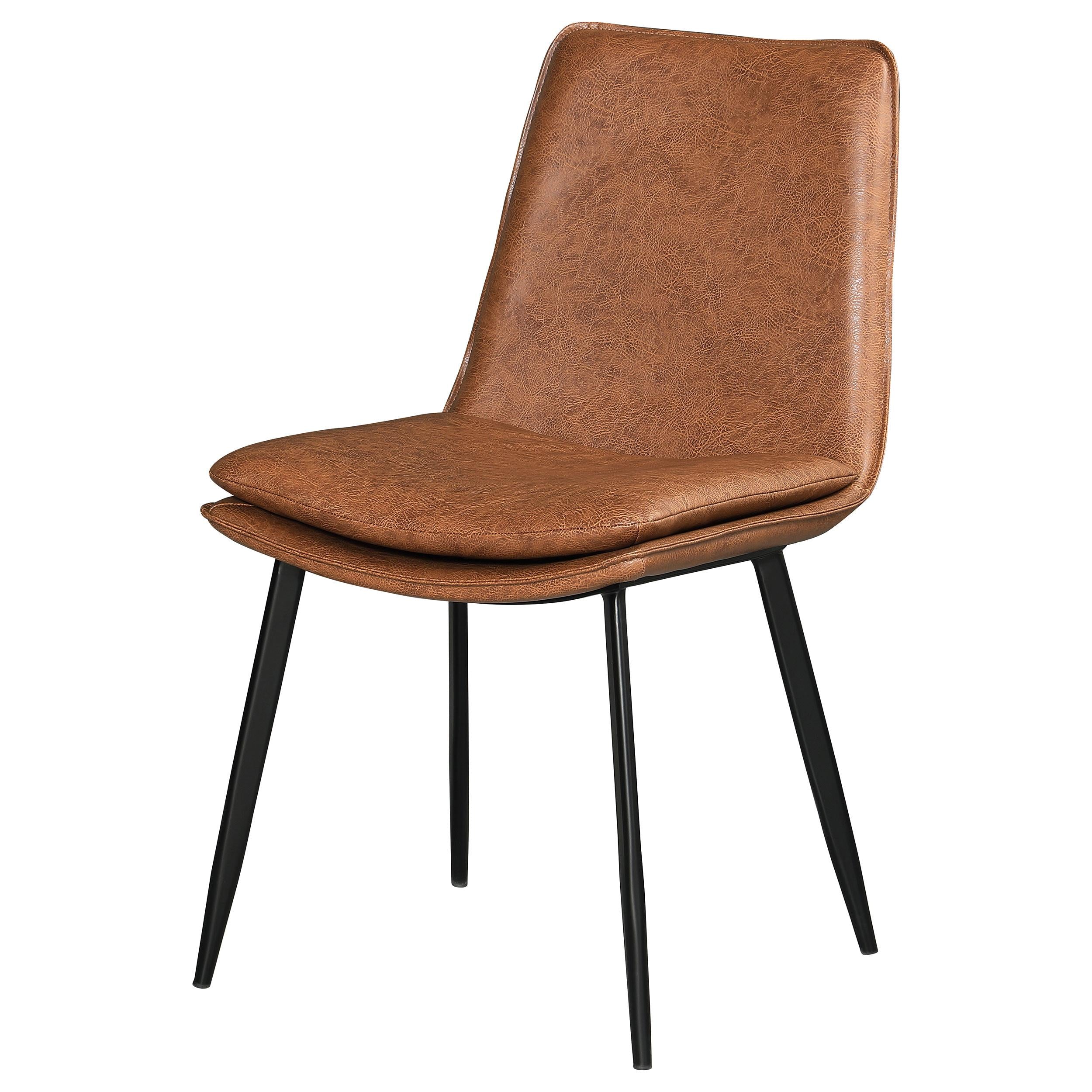 Coaster Furniture Ortega 115472 Upholstered Dining Side Chair - Coffee - Image 3