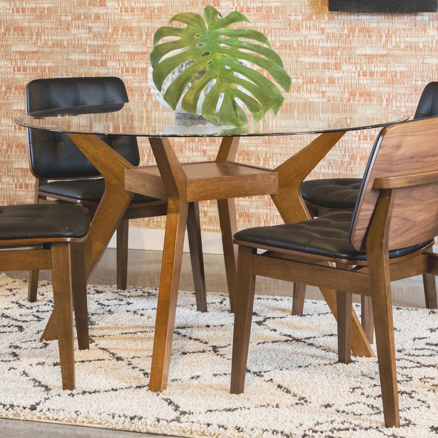 Coaster Furniture Paxton 122180BG Dining Table - Nutmeg - Image 2