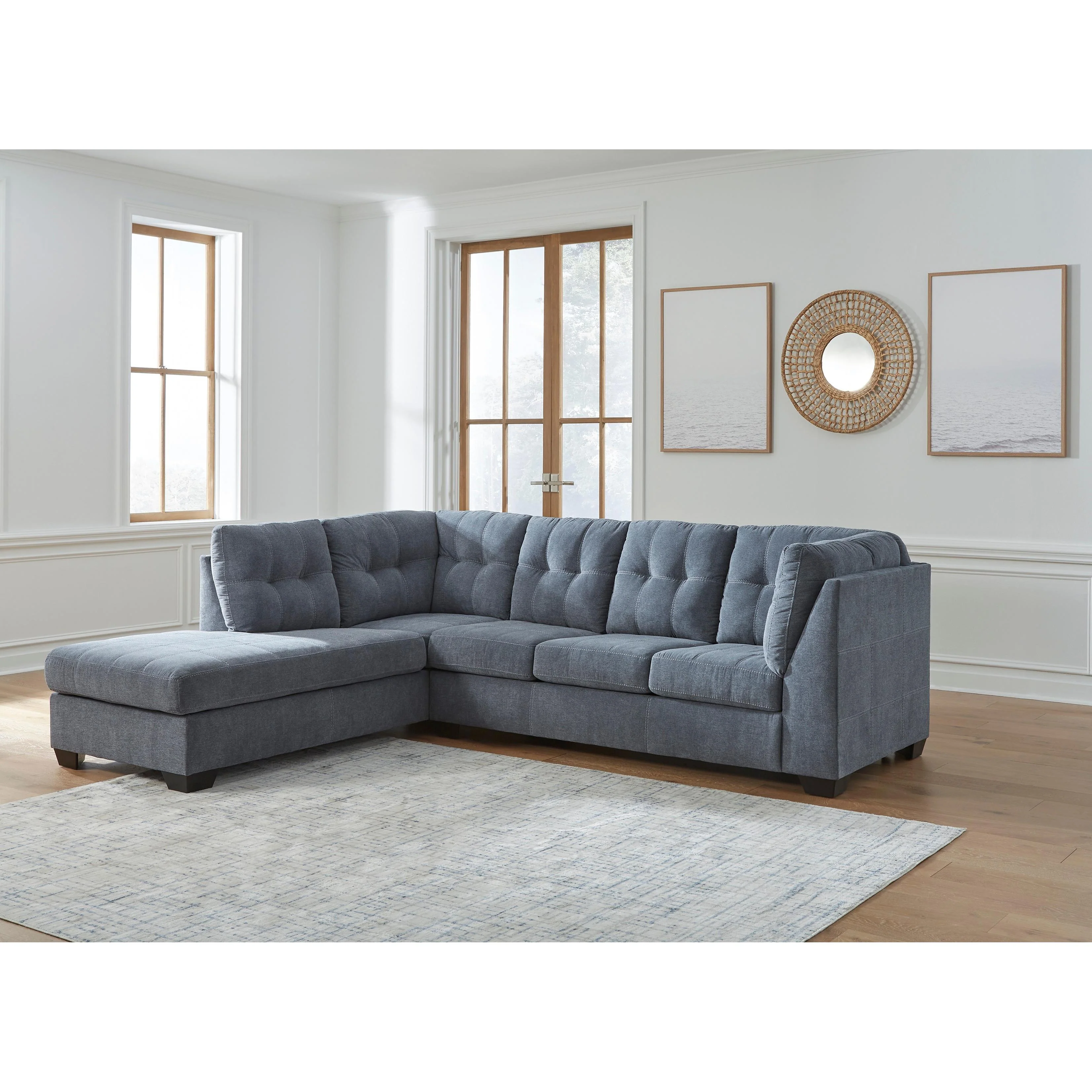 Signature Design by Ashley Marleton 55303S1 2 pc Sectional with Chaise - Image 3