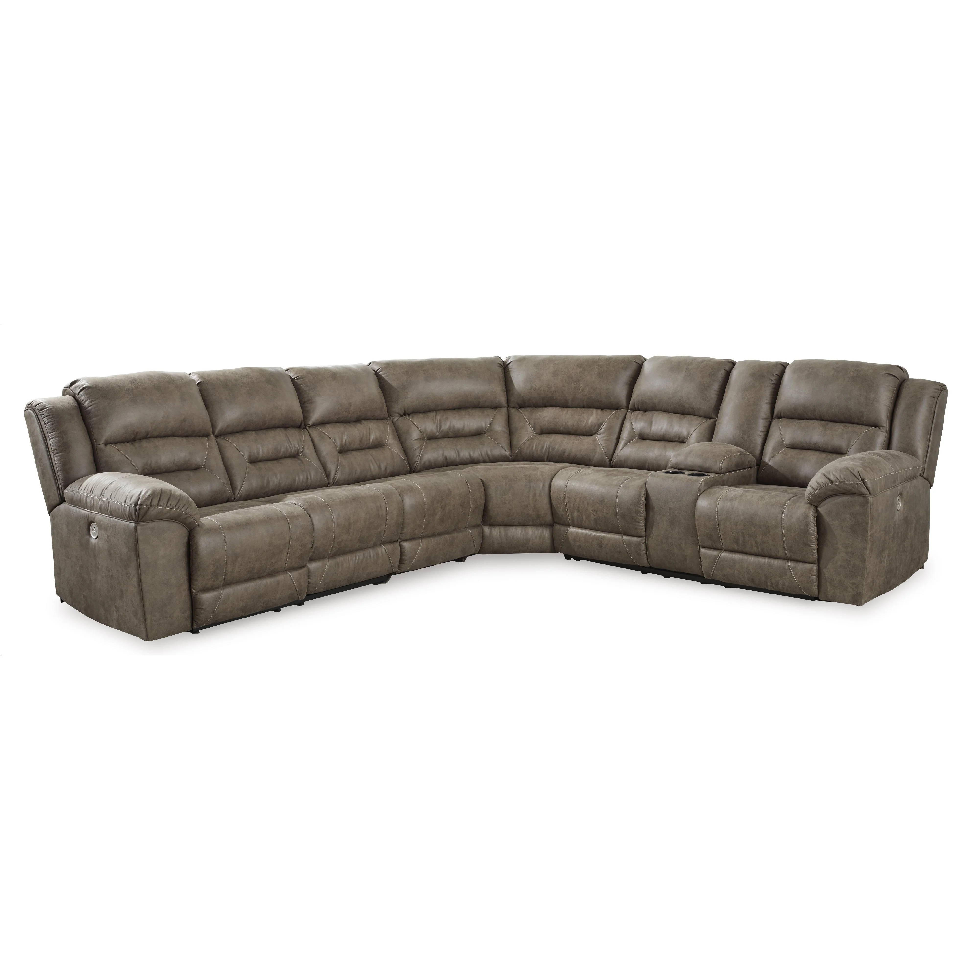 Signature Design by Ashley Ravenel 83106S4 4 pc Power Reclining Sectional - Image 1