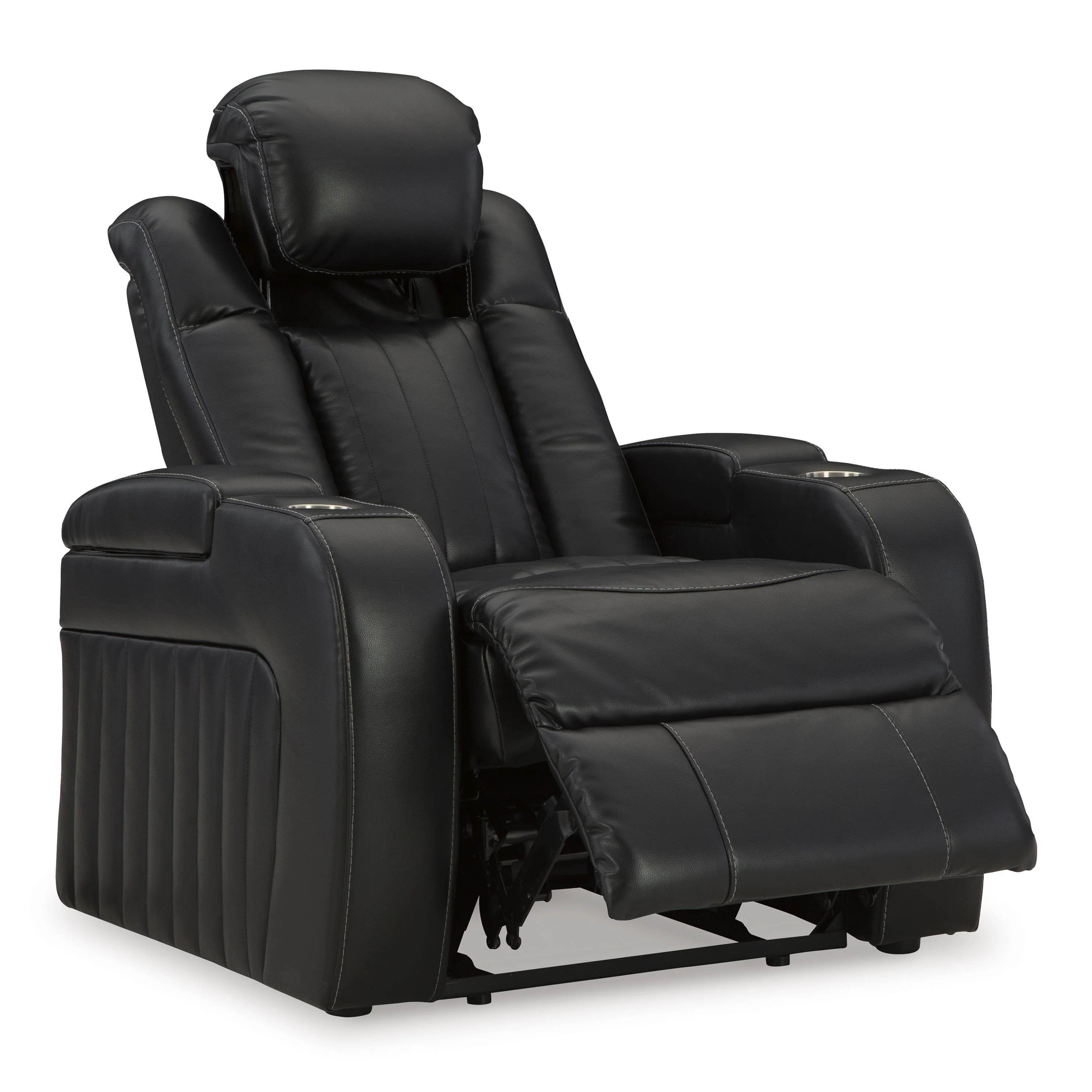 Signature Design by Ashley Caveman Den 9070313 Power Recliner with Adjustable Headrest - Image 2