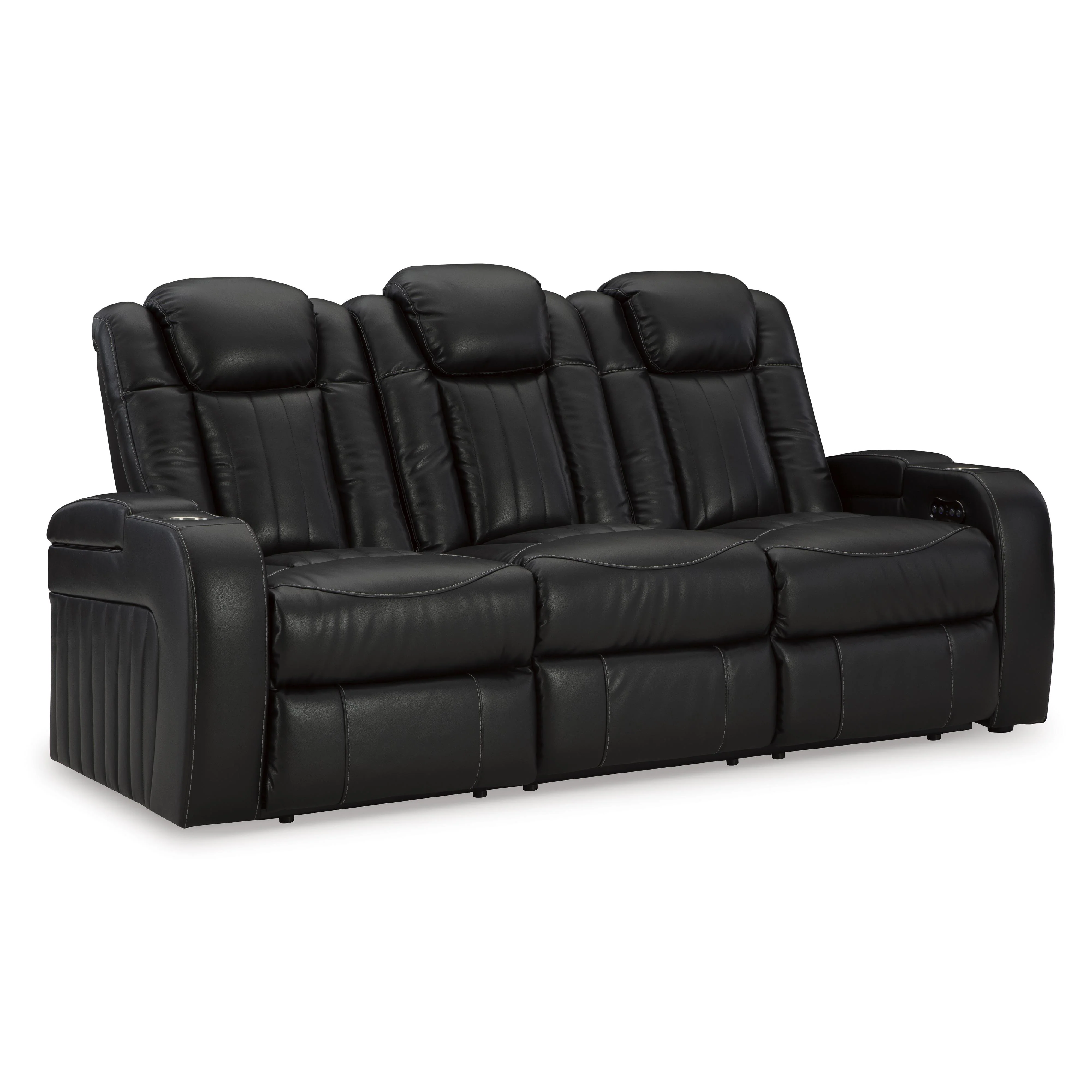 Signature Design by Ashley Caveman Den 9070315 Power Reclining Sofa with Adjustable Headrest - Image 1