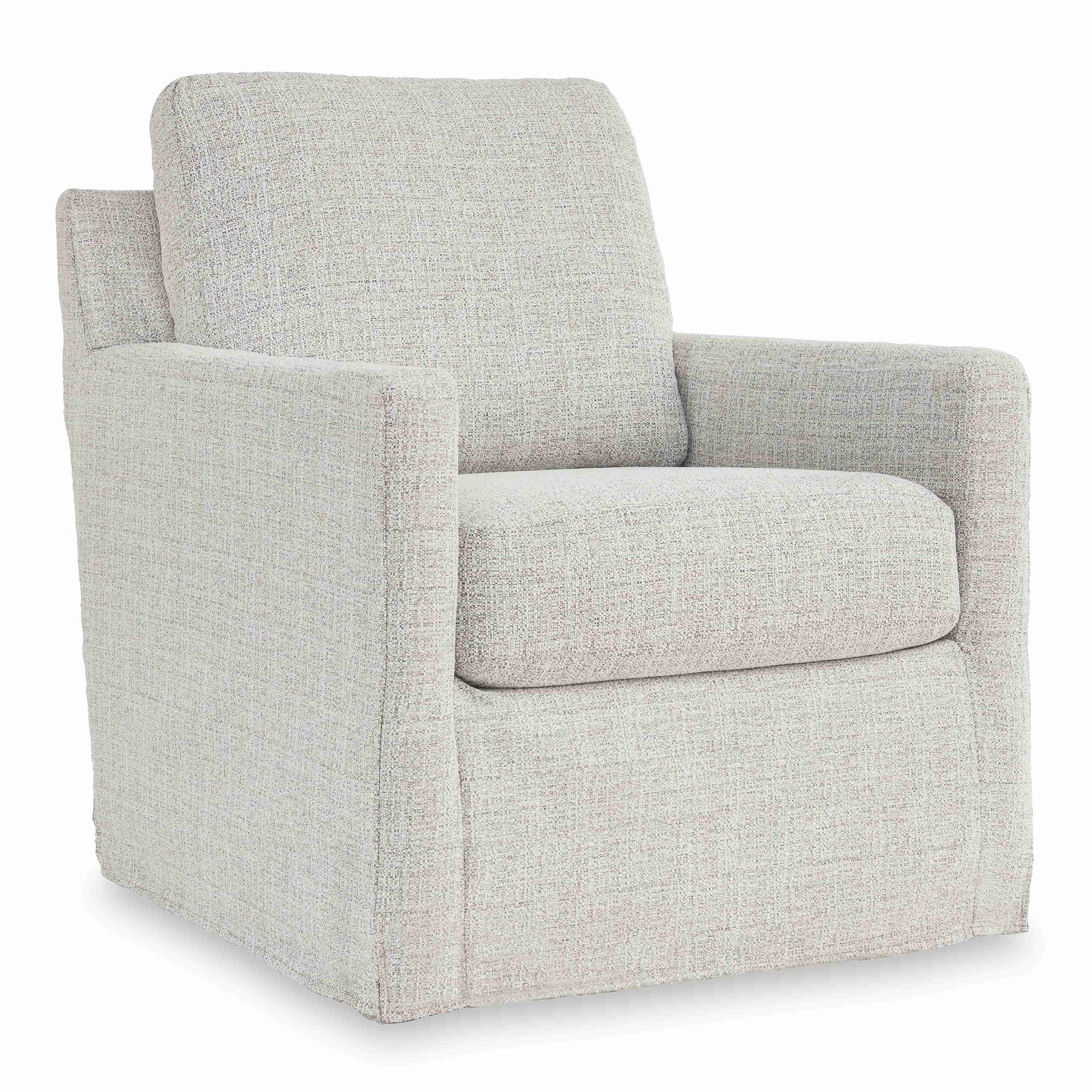 Signature Design by Ashley Nenana Next-Gen Nuvella A3000644 Swivel Glider Accent Chair - Image 1