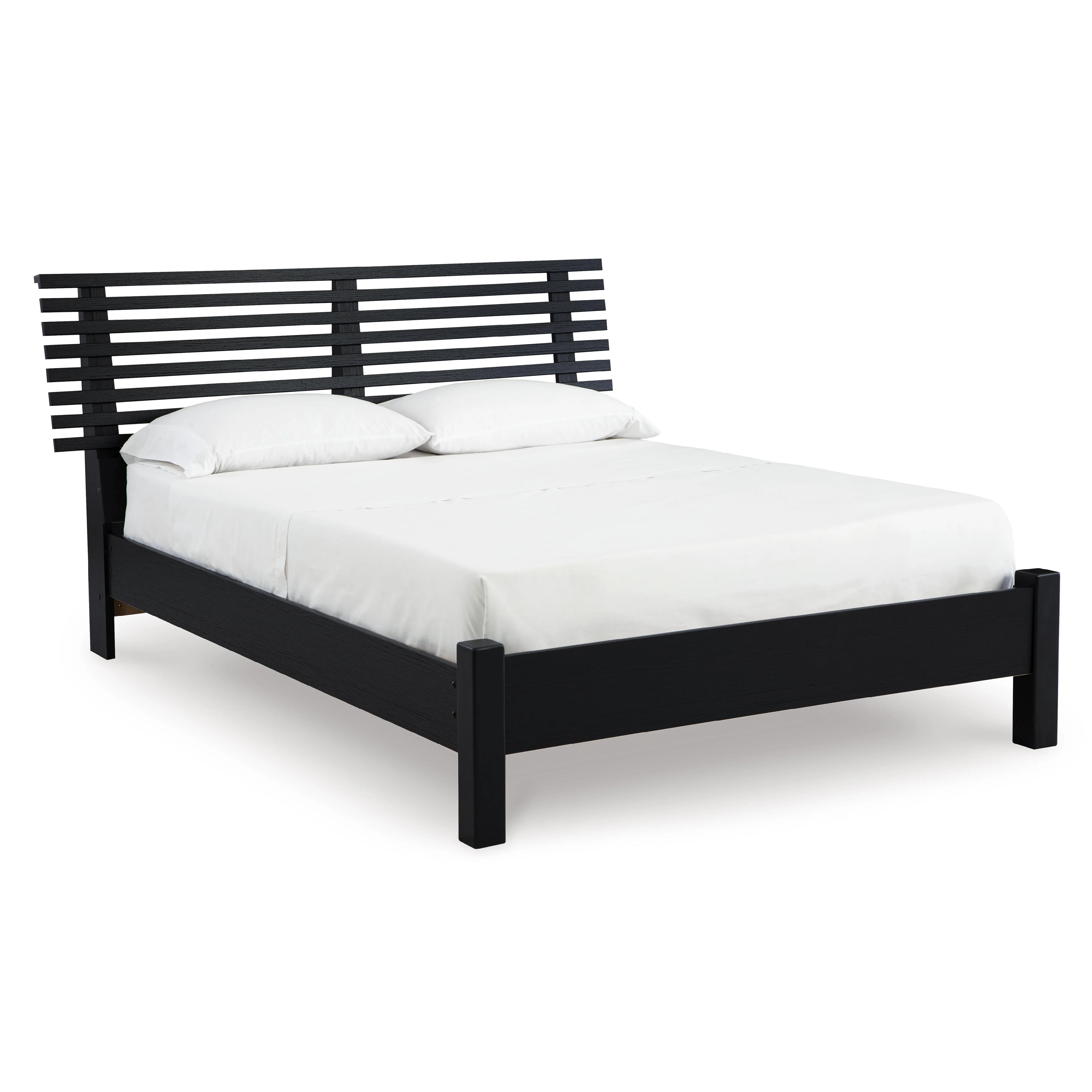 Signature Design by Ashley Danziar B1013B1 Queen Slat Panel Bed - Image 1