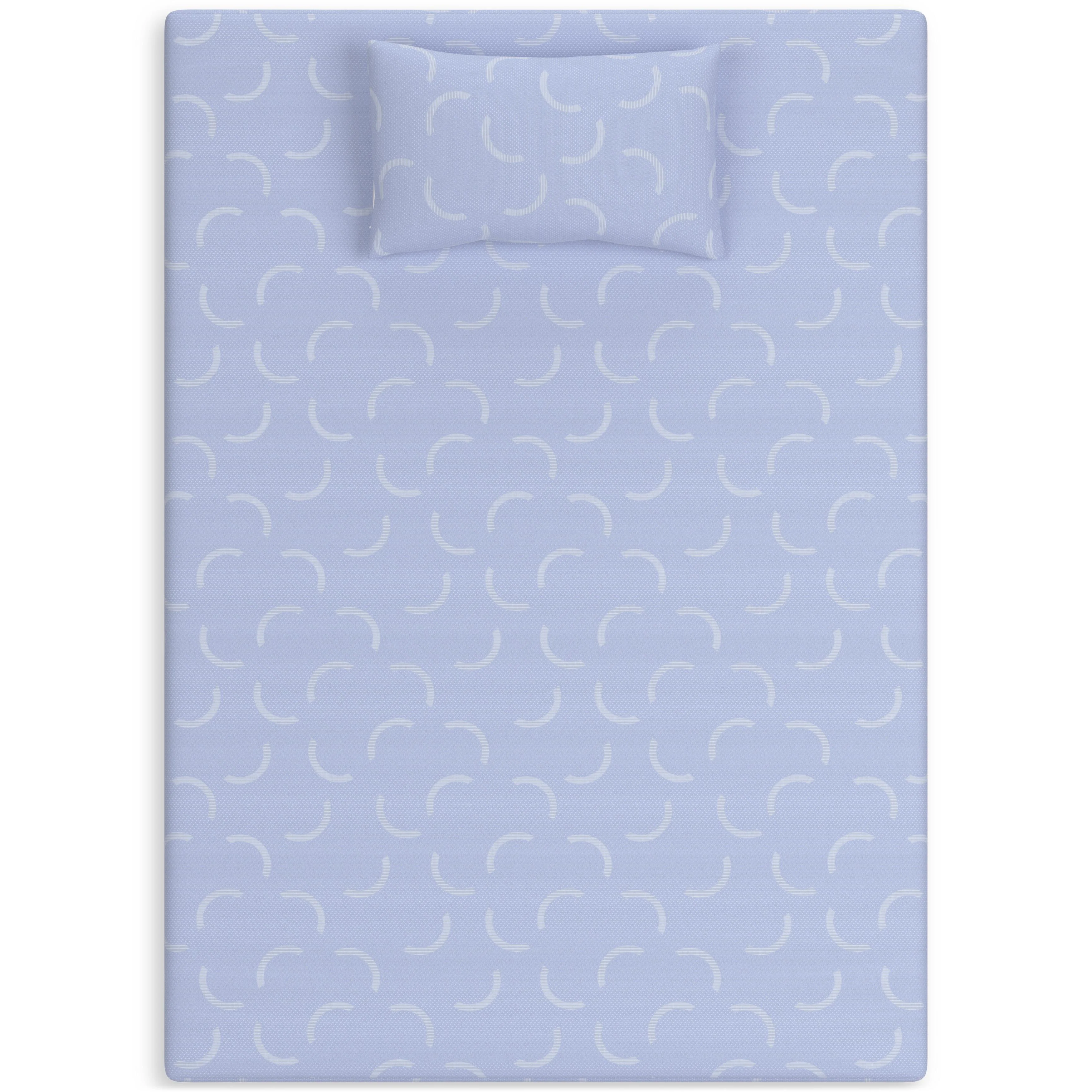 Sierra Sleep iKidz Ocean M43011 Twin Mattress and Pillow - Image 2