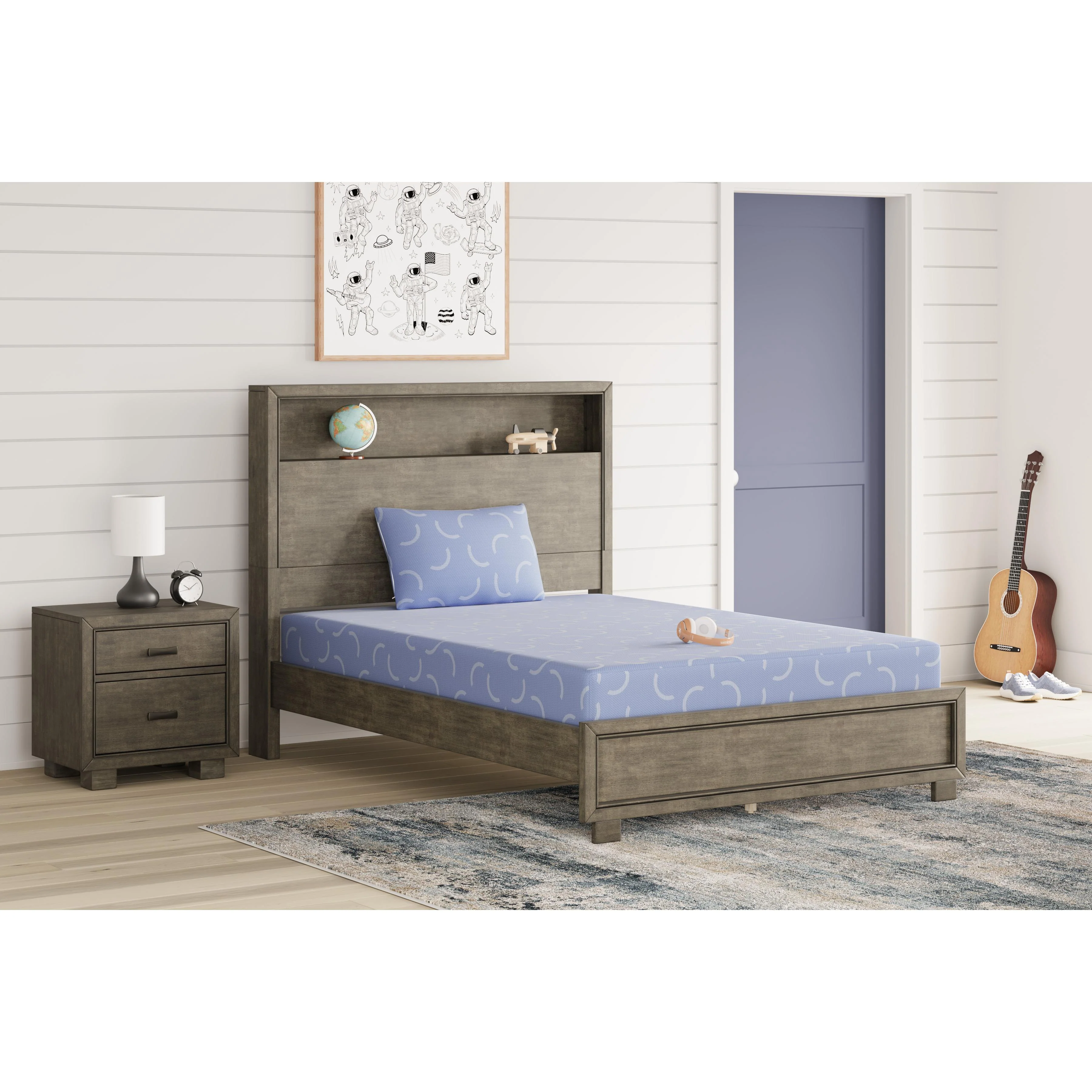 Sierra Sleep iKidz Ocean M43021 Full Mattress and Pillow - Image 3