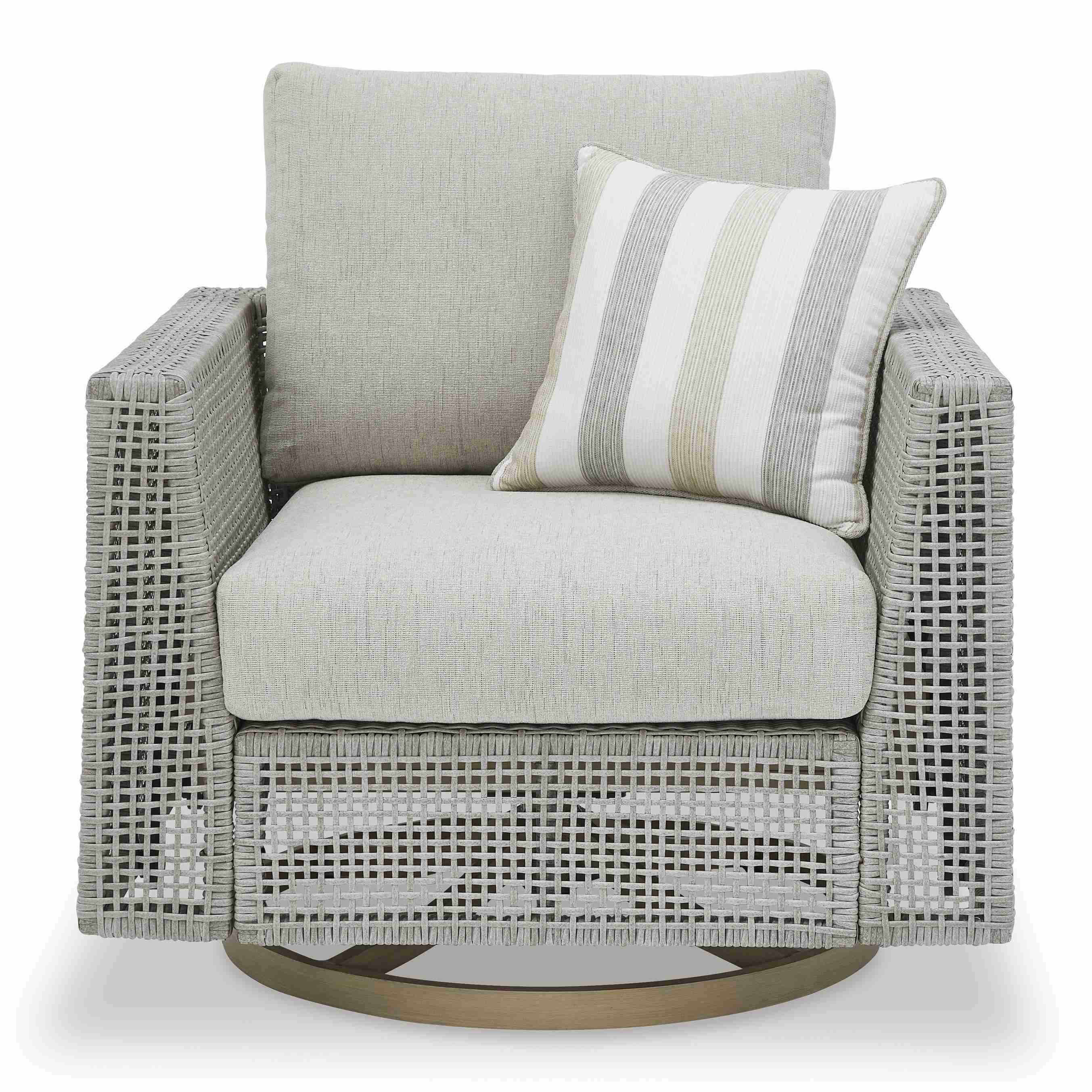 Signature Design by Ashley Seton Creek P798-821 Swivel Lounge with Cushion - Image 2