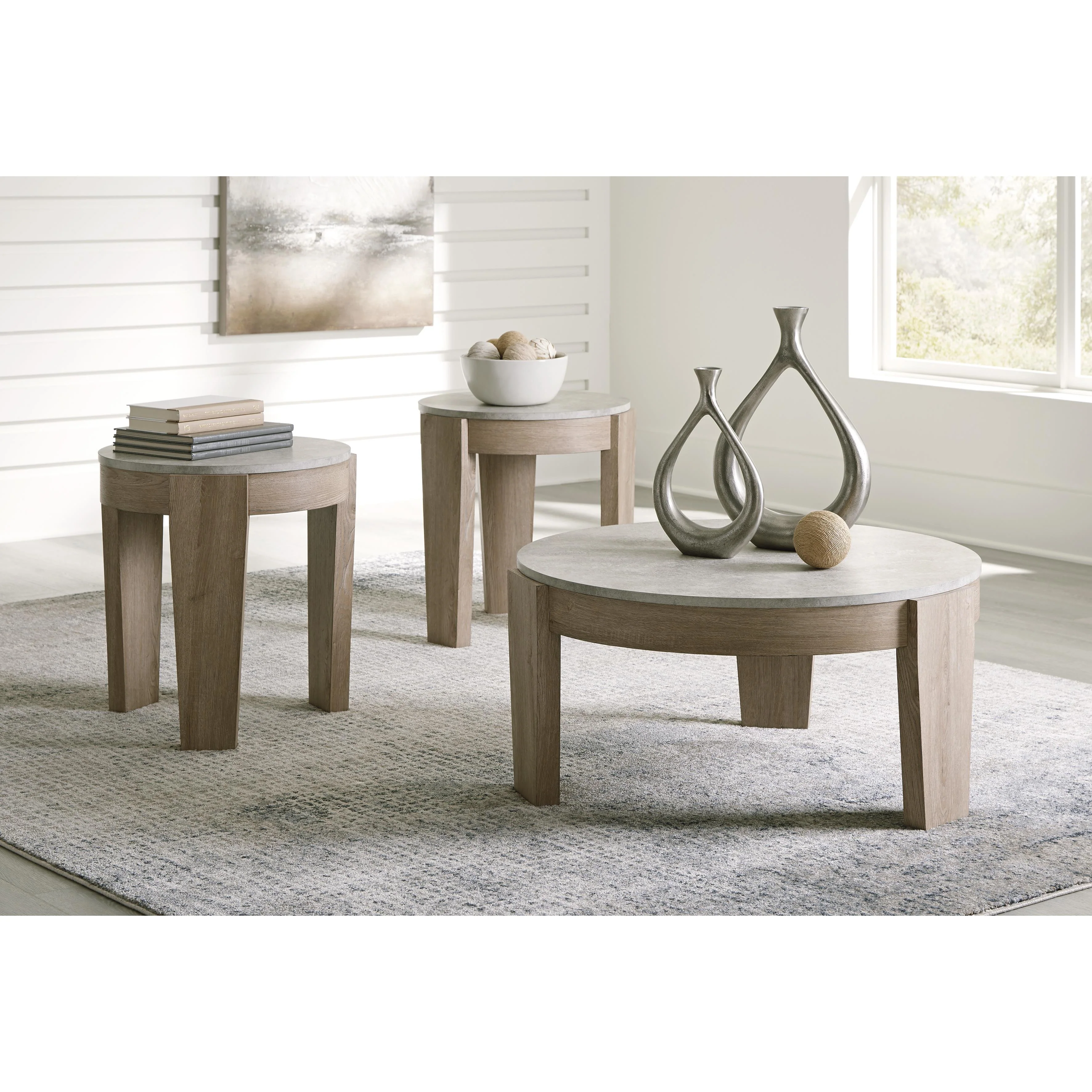 Signature Design by Ashley Guystone T237-13 Occasional Table Set - Image 3
