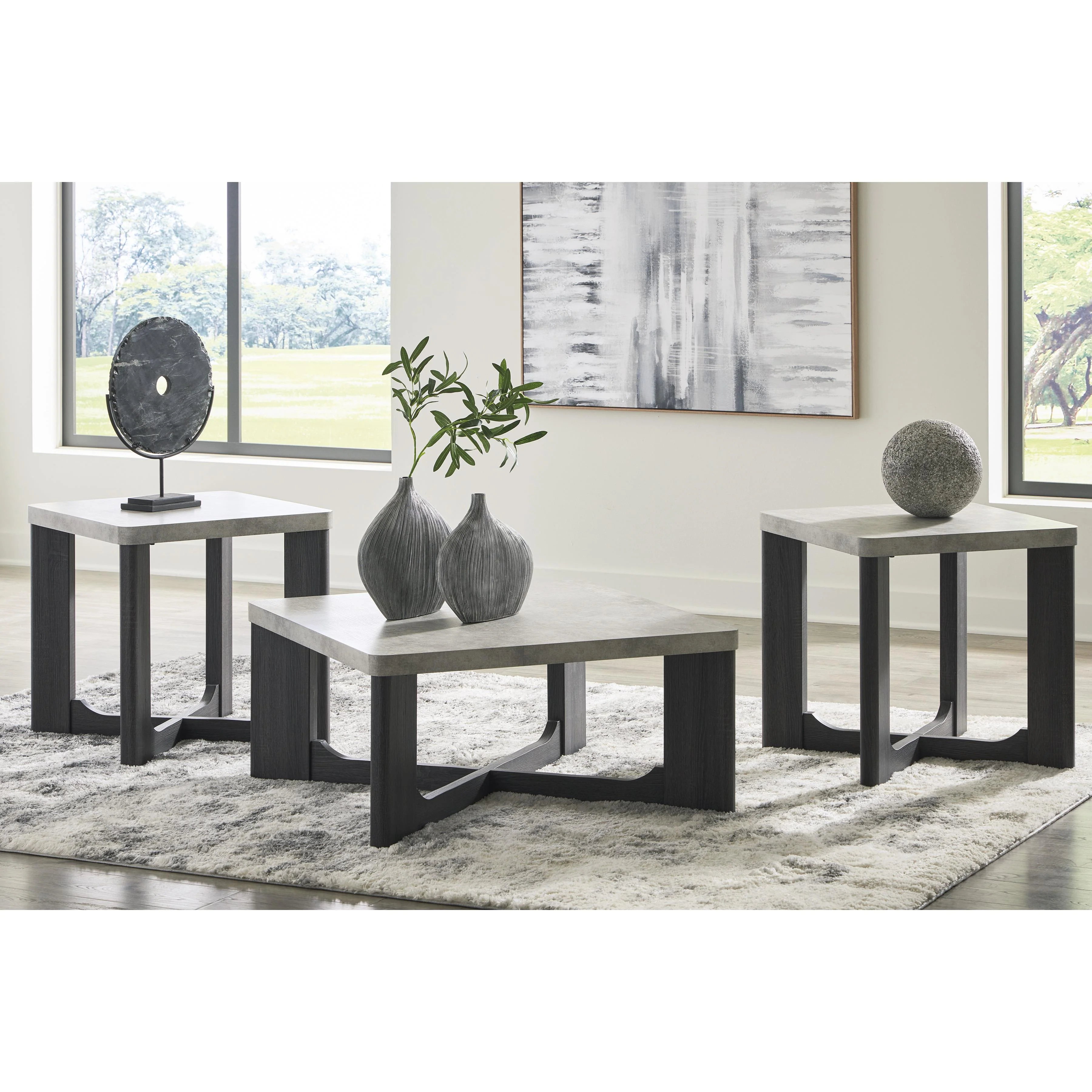 Signature Design by Ashley Sharstorm T251-13 Occasional Table Set - Image 3